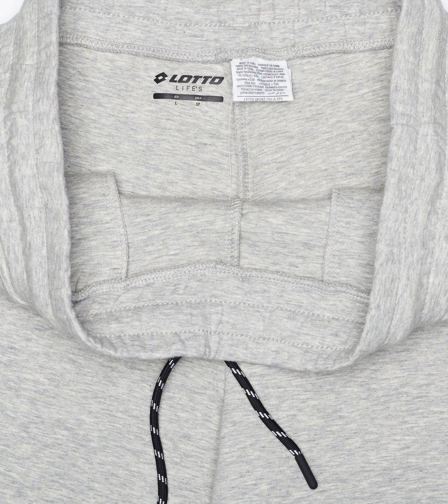 Чоловічі спортивні штани Lotto WORKOUT PANT ZIP MEL