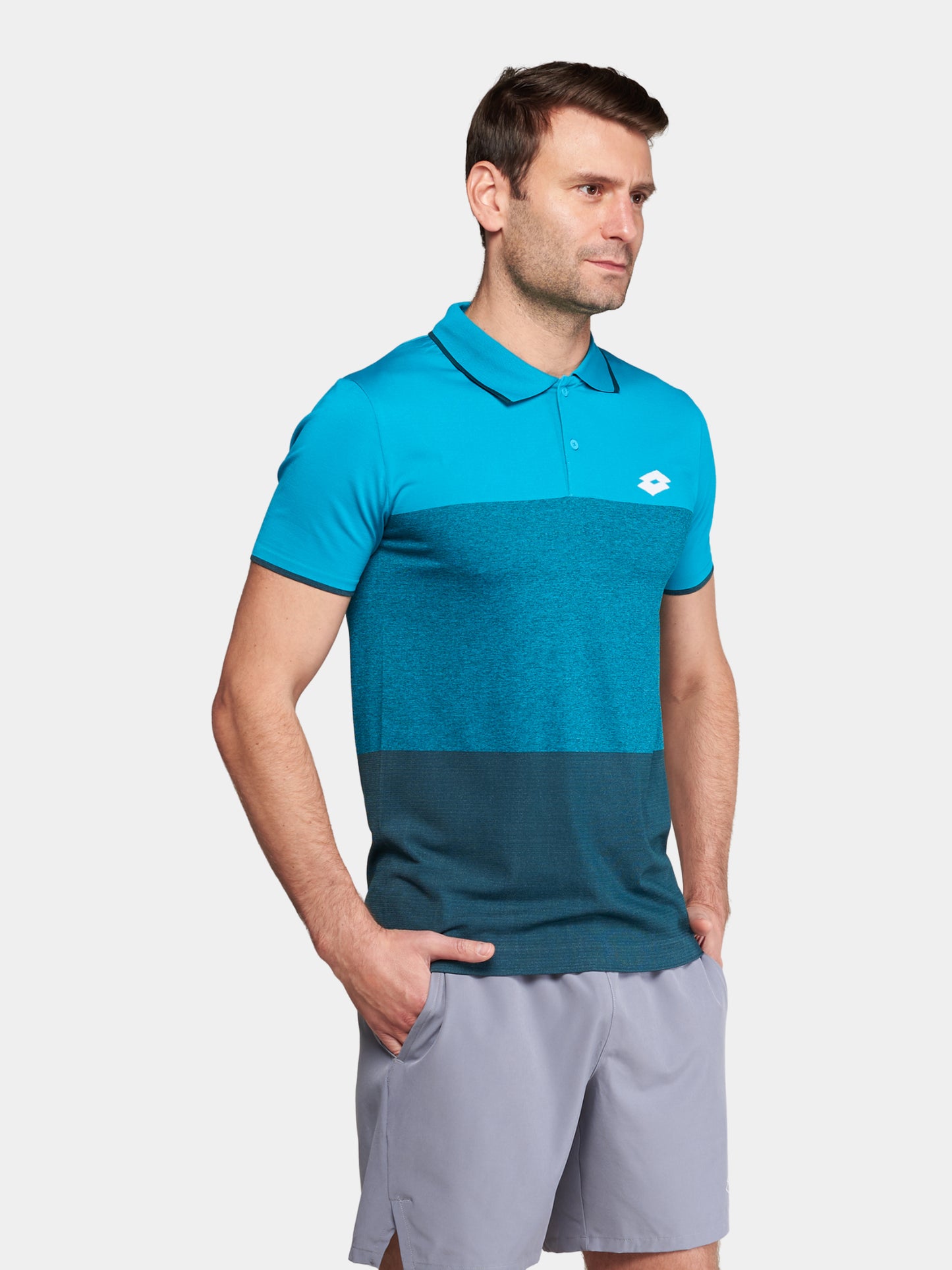 Чоловіче поло для тенісу Lotto TOP TEN POLO SML
