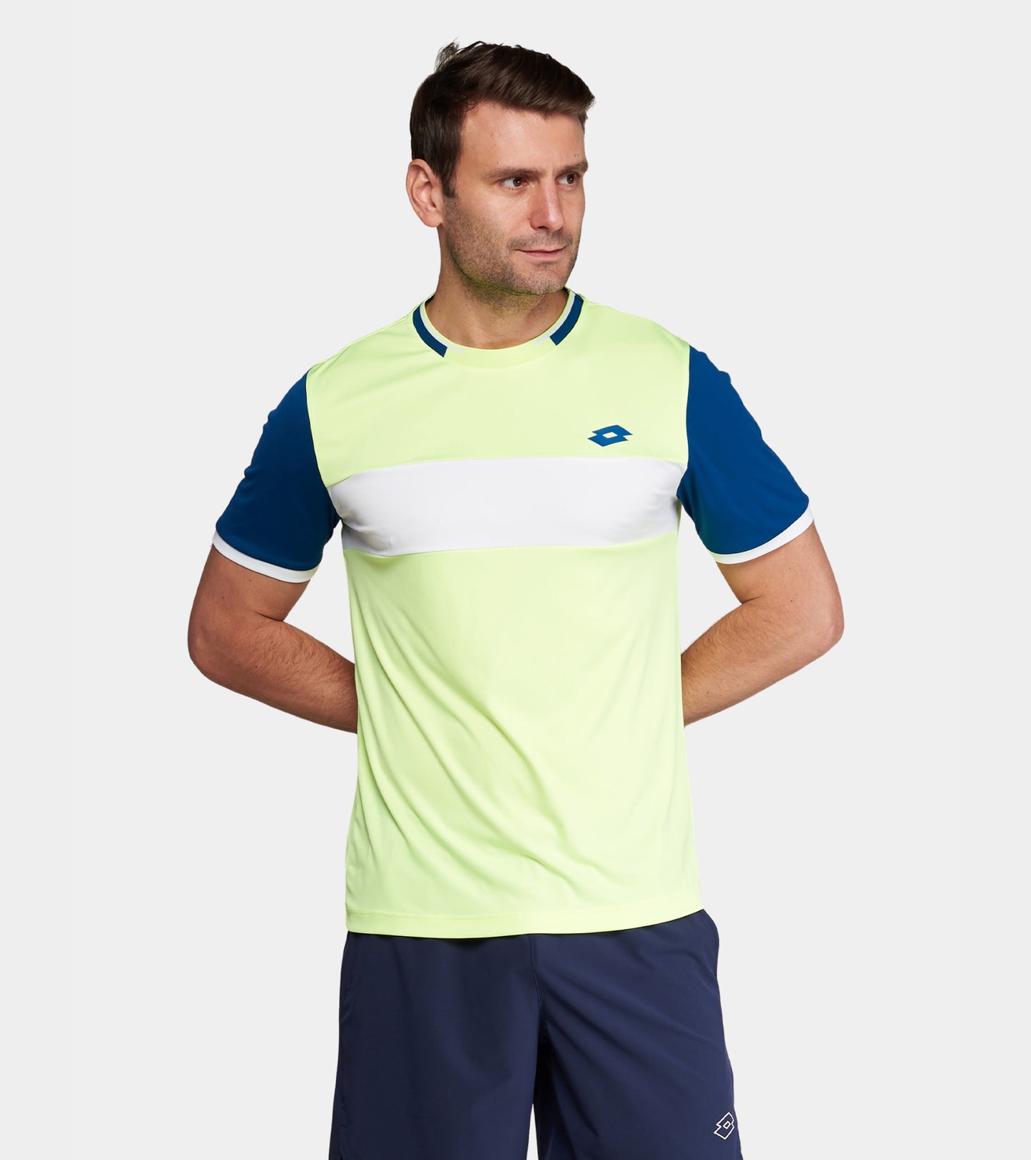 Чоловіча футболка Lotto TOP TEN II TEE BCK PL