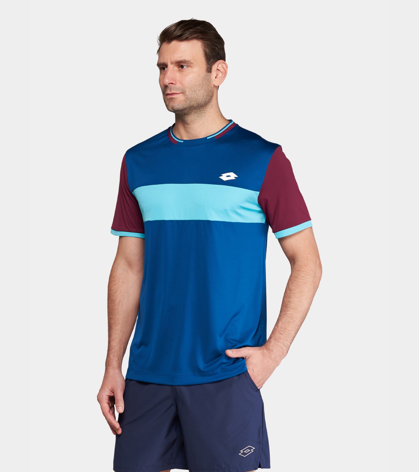 Чоловіча футболка Lotto TOP TEN II TEE BCK PL