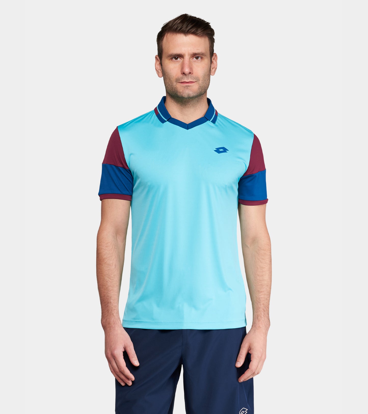 Чоловіче поло для тенісу Lotto TOP TEN II POLO BCK PL