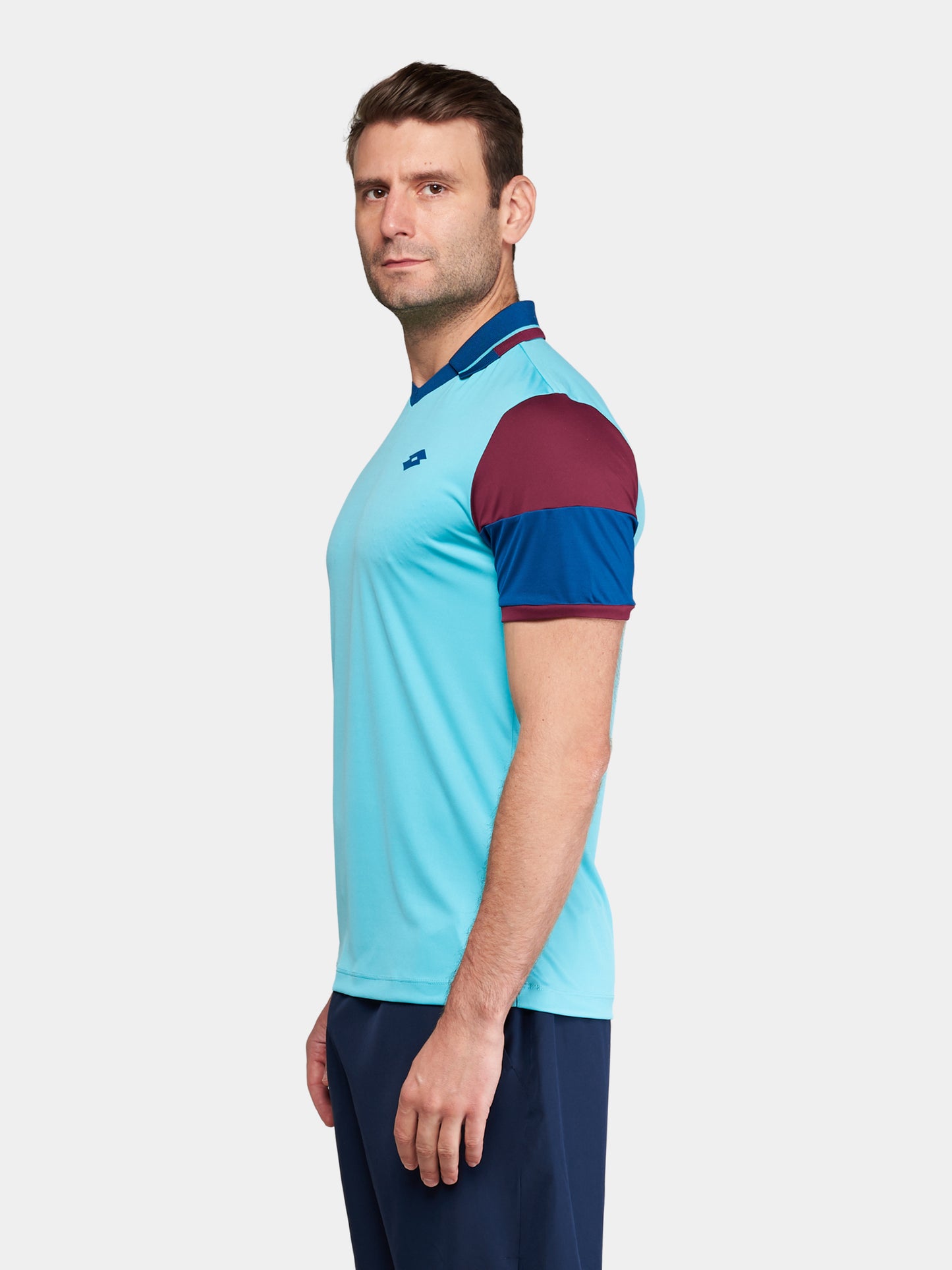 Чоловіче поло для тенісу Lotto TOP TEN II POLO BCK PL