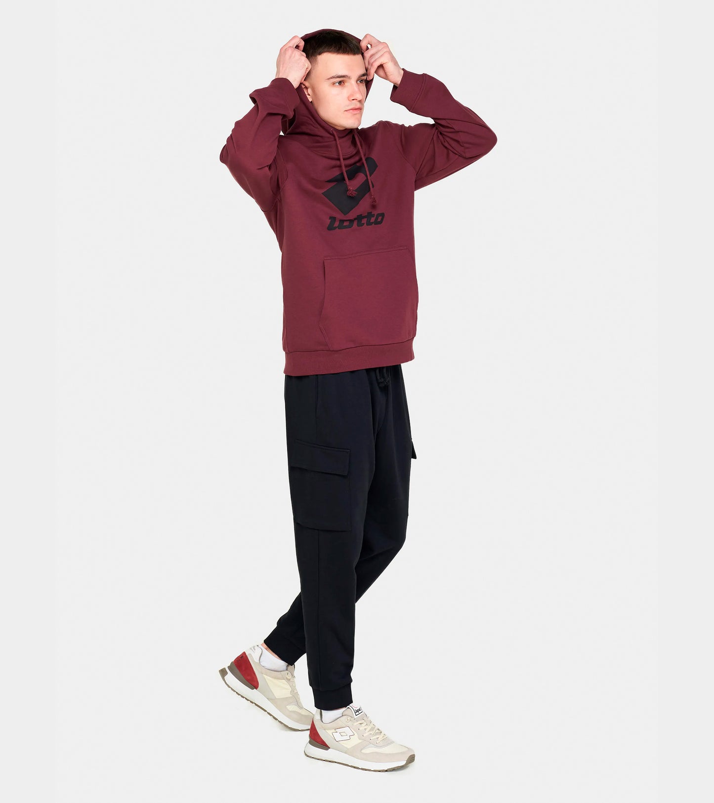 Чоловіче худі Lotto SMART II SWEAT HD FT