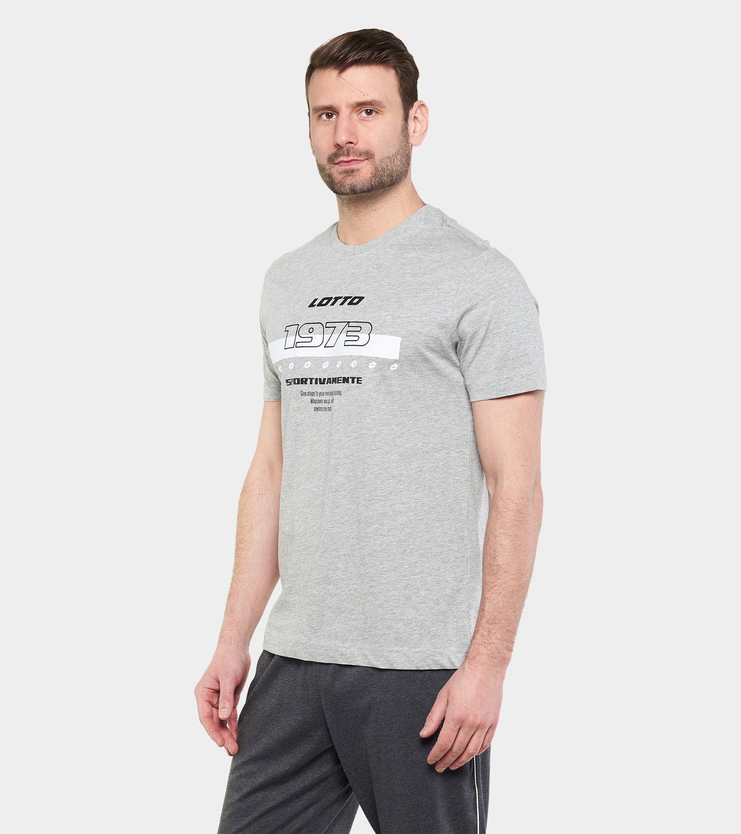 Чоловіча футболка Lotto TEE PRISMA III MEL JS