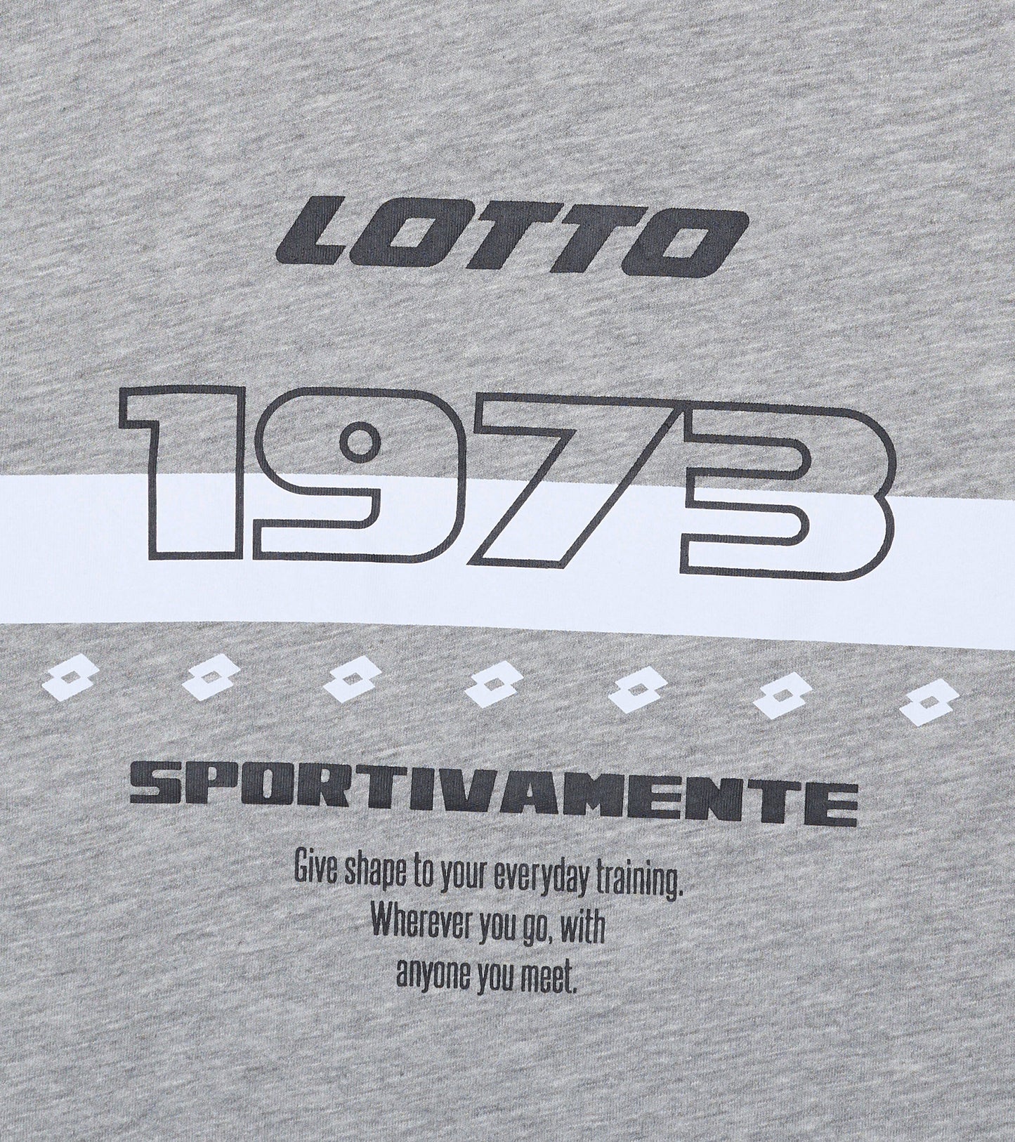 Чоловіча футболка Lotto TEE PRISMA III MEL JS