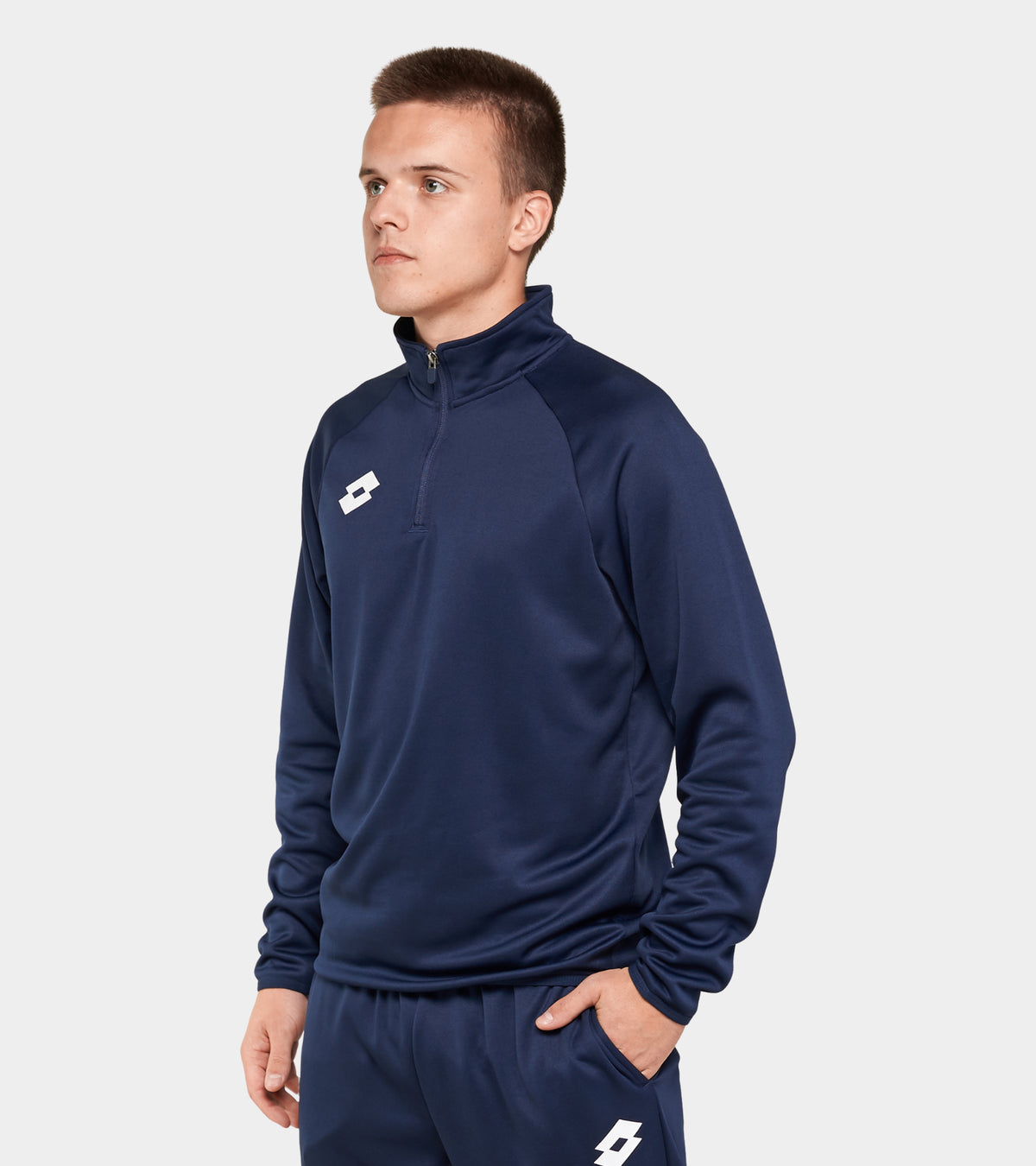 Чоловіча спортивна кофта Lotto ELITE SWEAT HZ PL