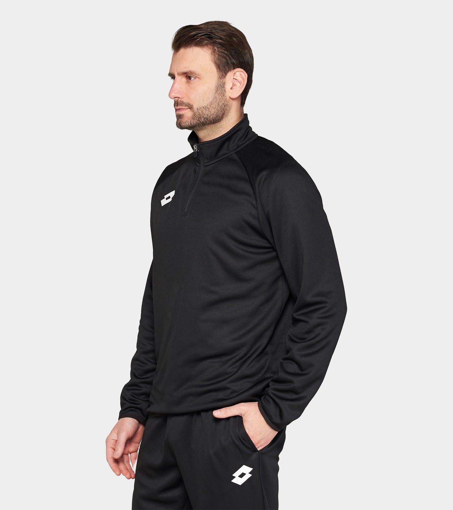 Чоловіча спортивна кофта Lotto ELITE SWEAT HZ PL