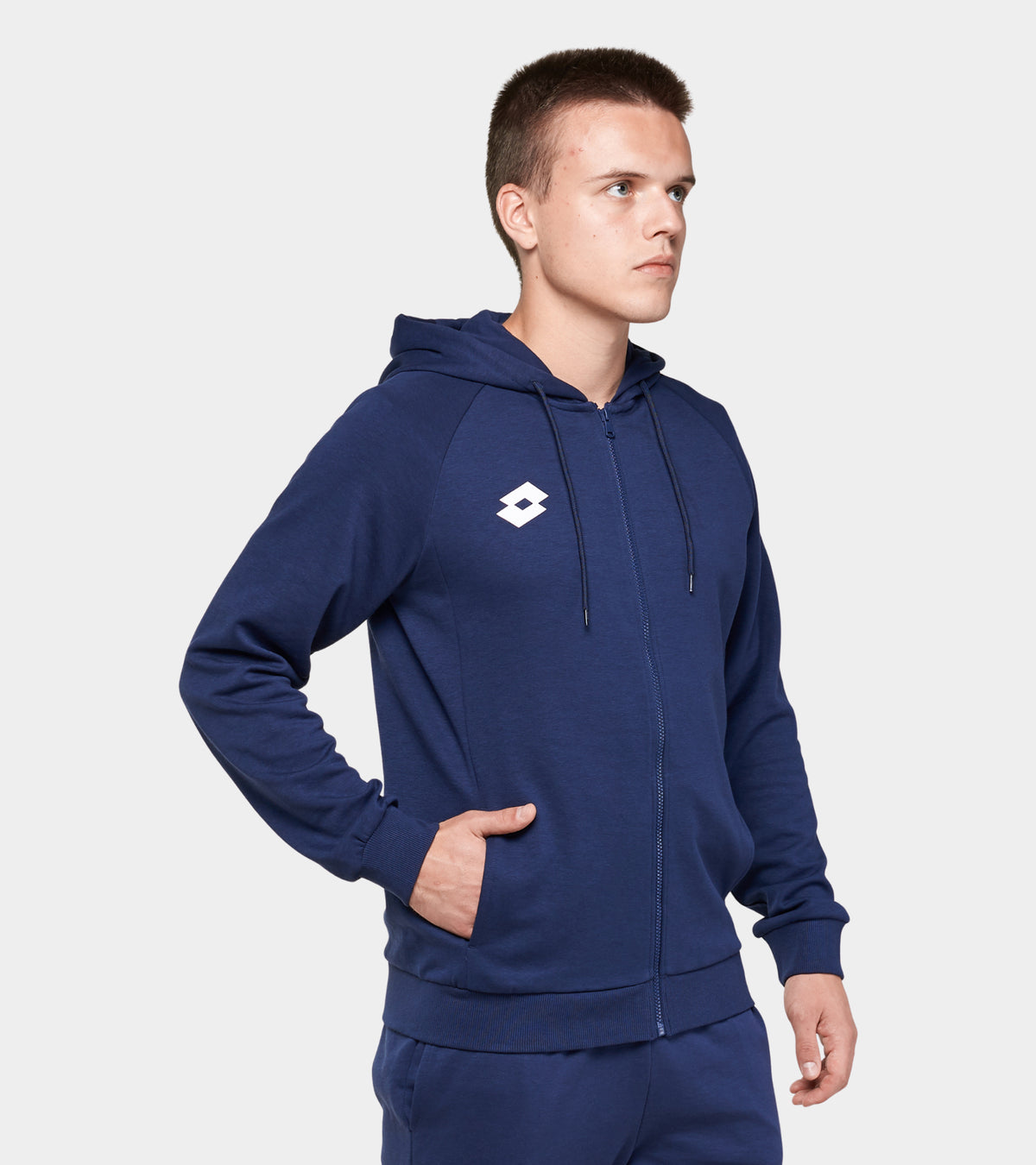 Чоловіче худі Lotto ELITE SWEAT FZ HD CO