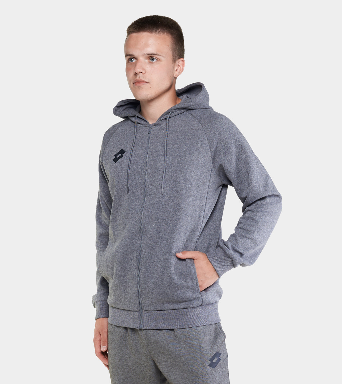 Чоловіче худі ELITE SWEAT FZ HD MEL CO
