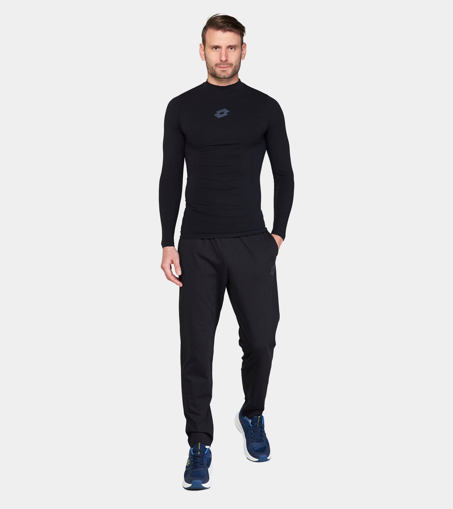 Чоловіча футболка термо з довгим рукавом Lotto ELITE UND TEE LS SML