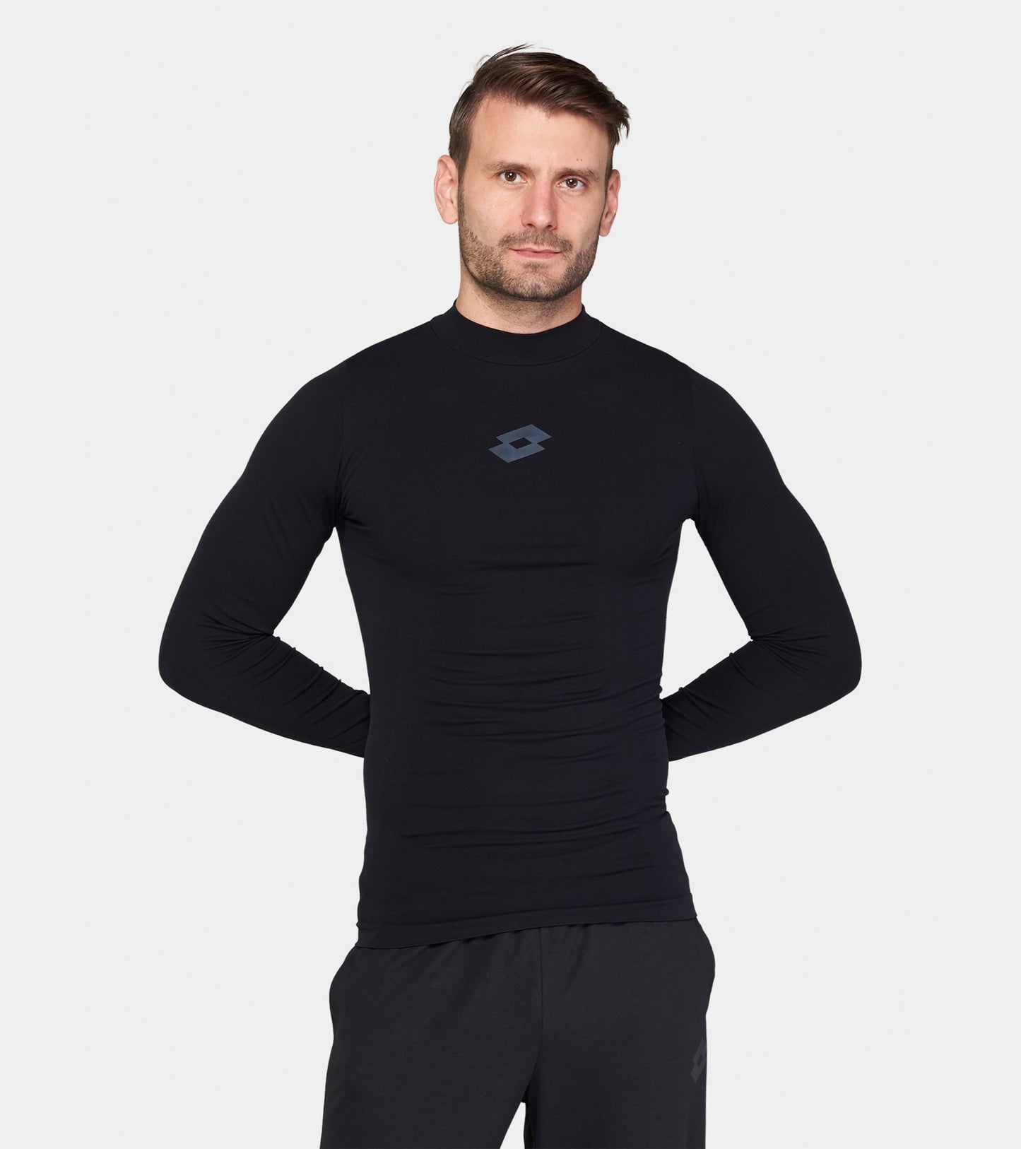 Чоловіча футболка термо з довгим рукавом Lotto ELITE UND TEE LS SML