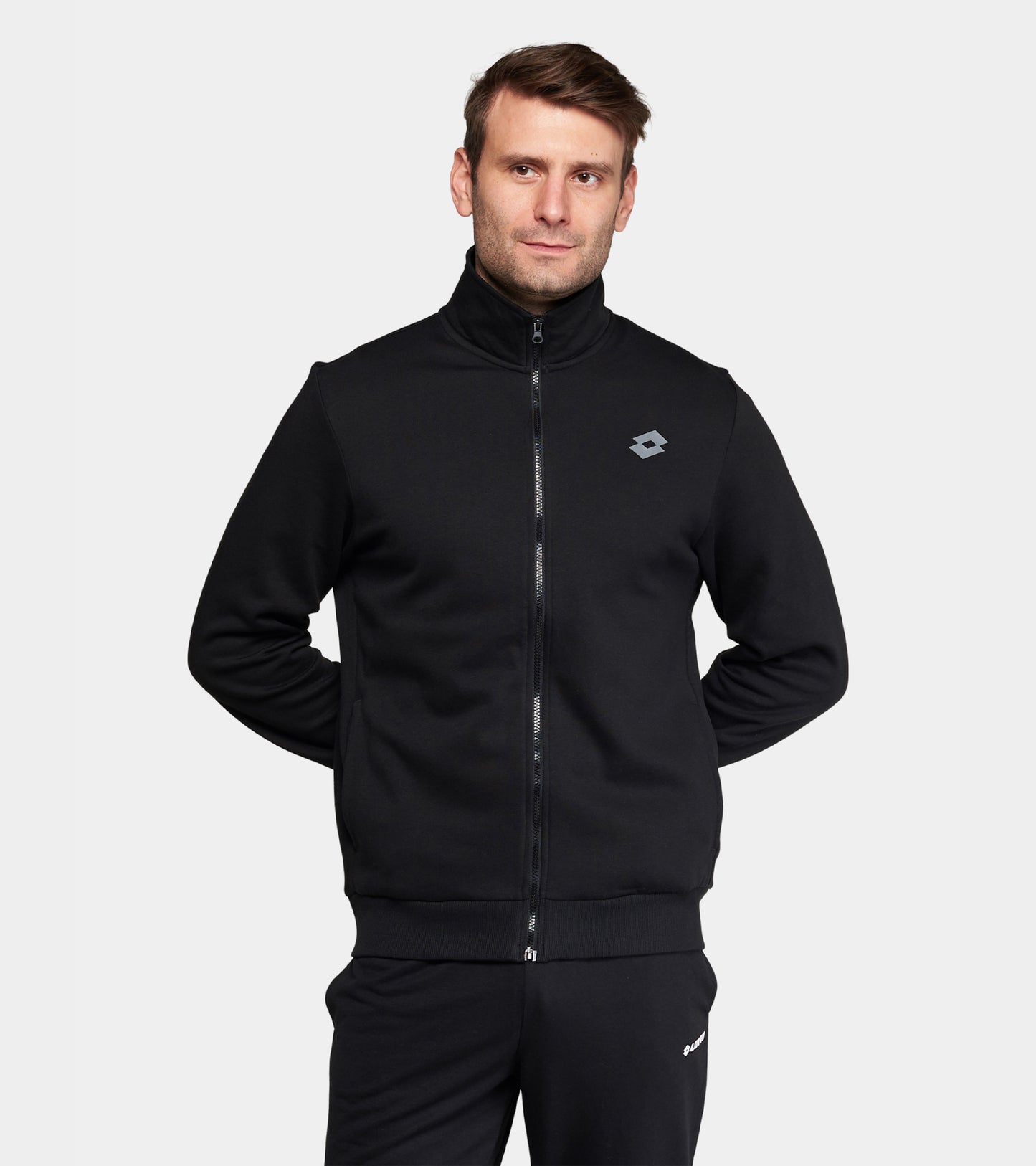 Чоловіча спортивна кофта Lotto MSC SWEAT FZ FL