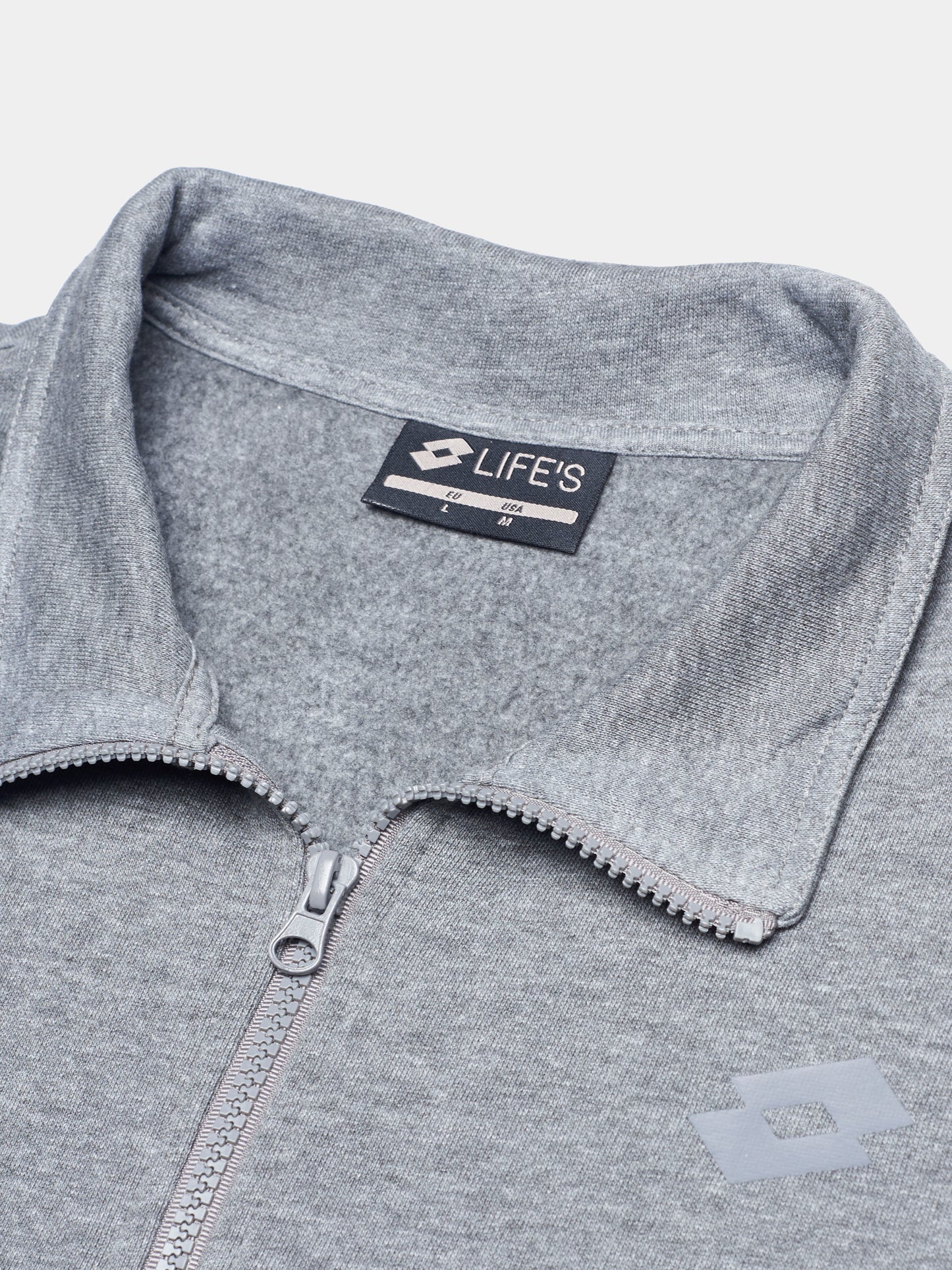 Чоловіча спортивна кофта Lotto MSC SWEAT FZ MEL FL