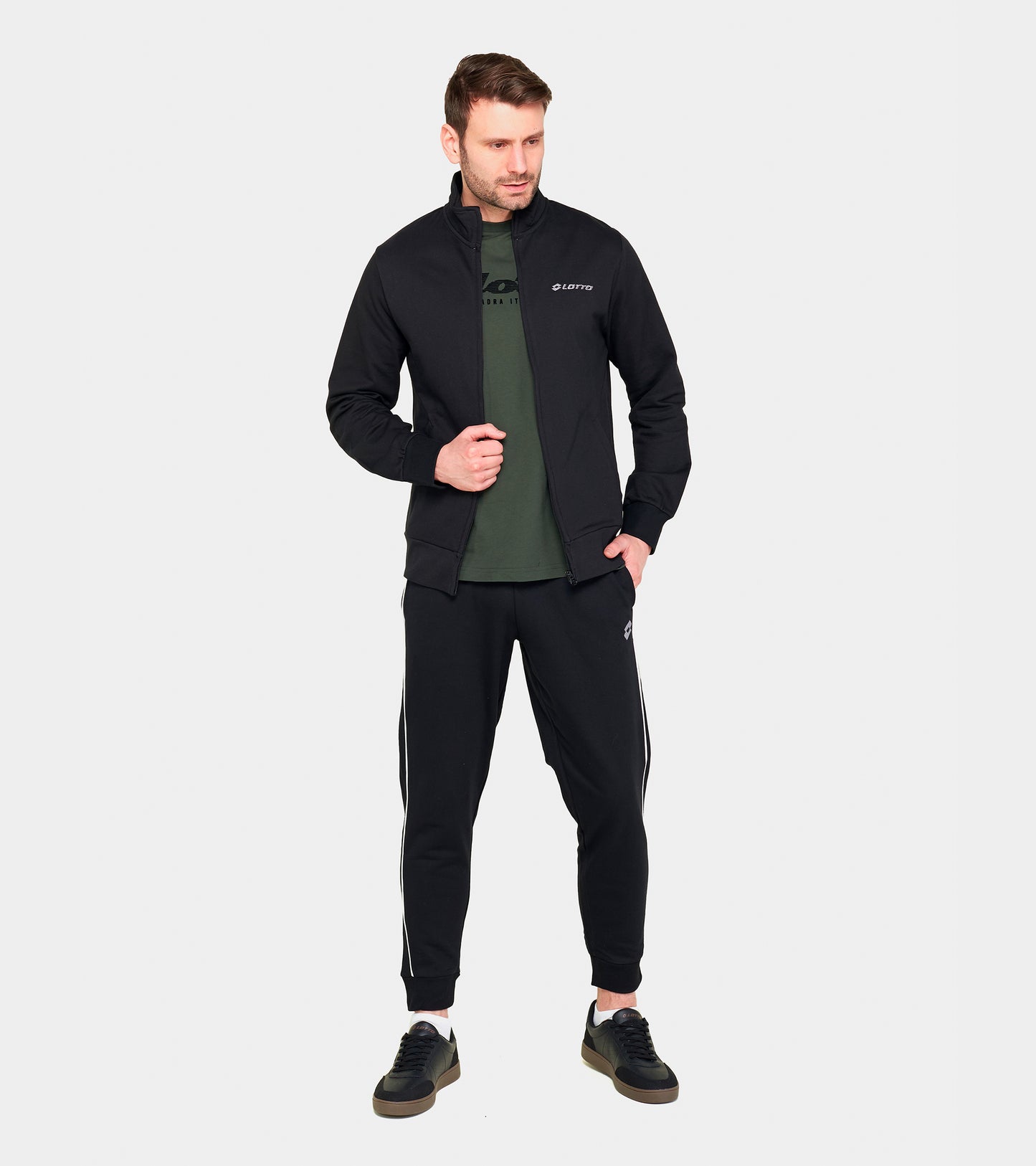 Чоловічий спортивний костюм Lotto SUIT MORE V BS FL