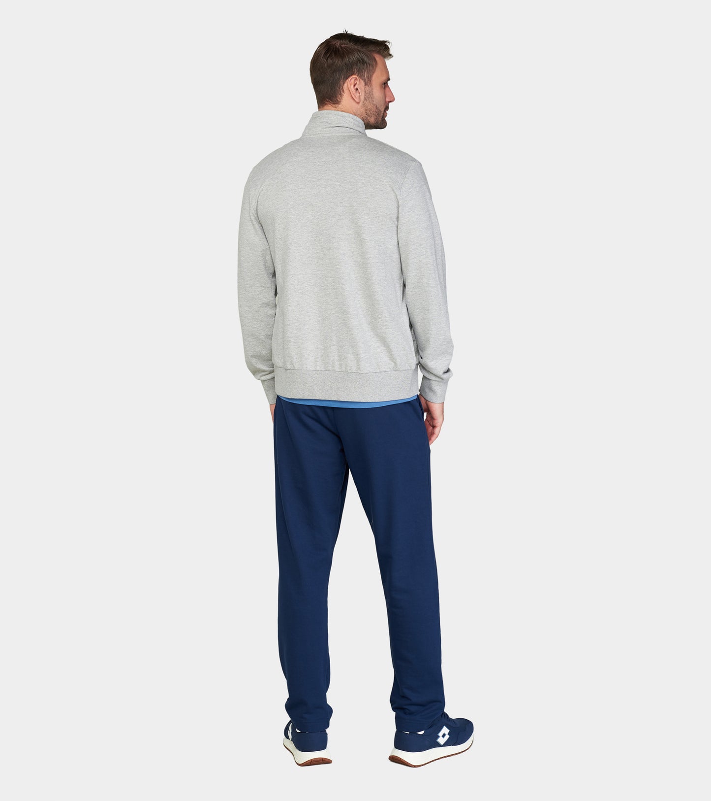 Чоловічий спортивний костюм Lotto SUIT DUAL V MEL FT