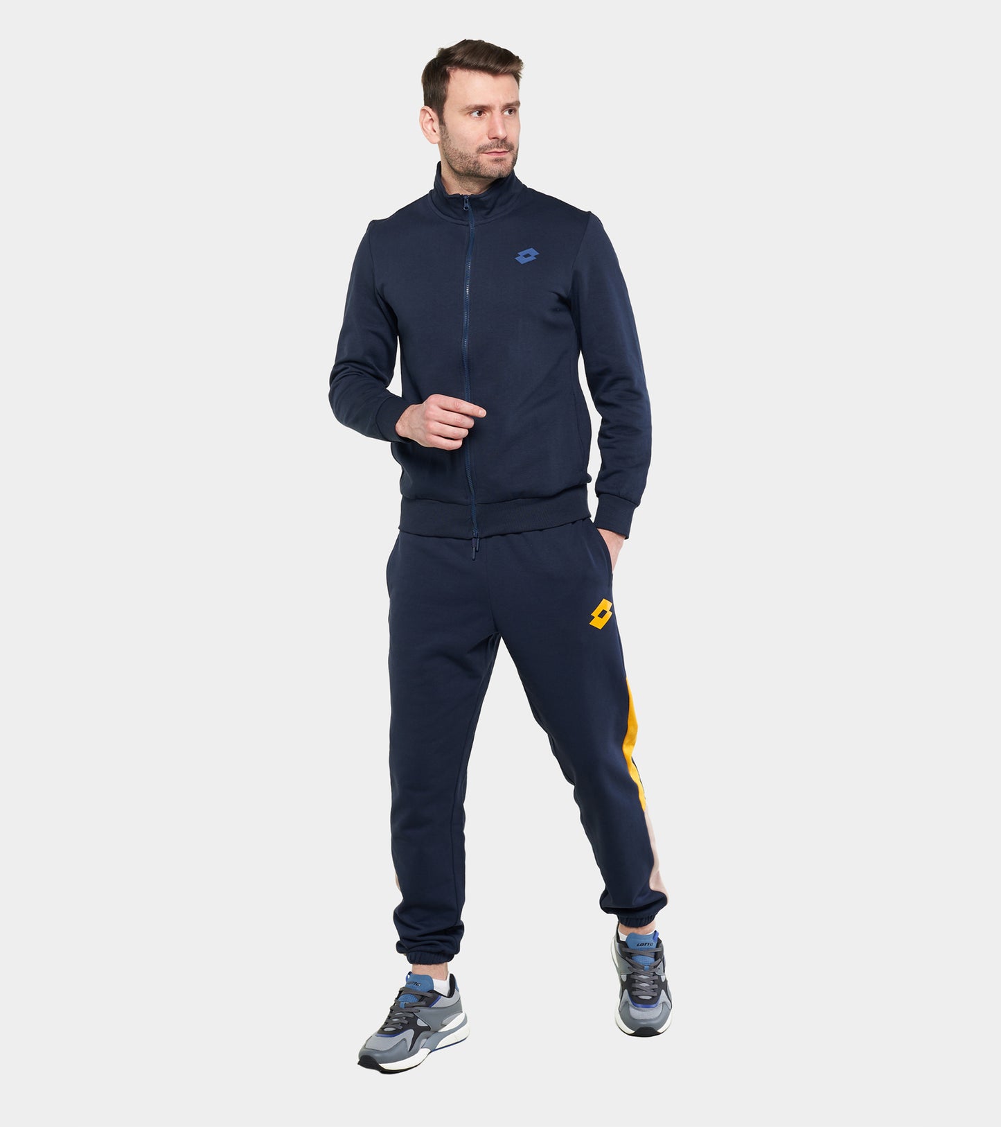Чоловіча спортивна кофта Lotto MSC SWEAT FZ