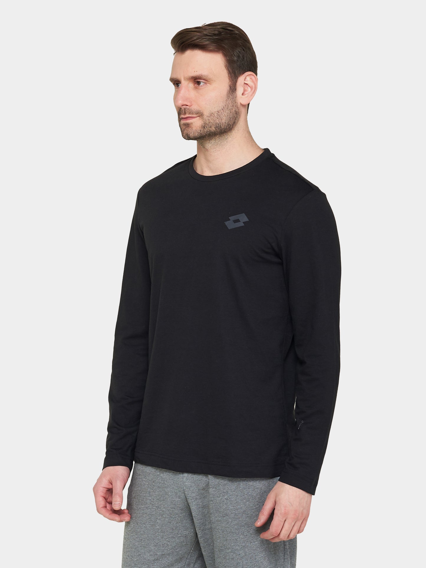 Чоловіча футболка з довгим рукавом Lotto MSC TEE LS II