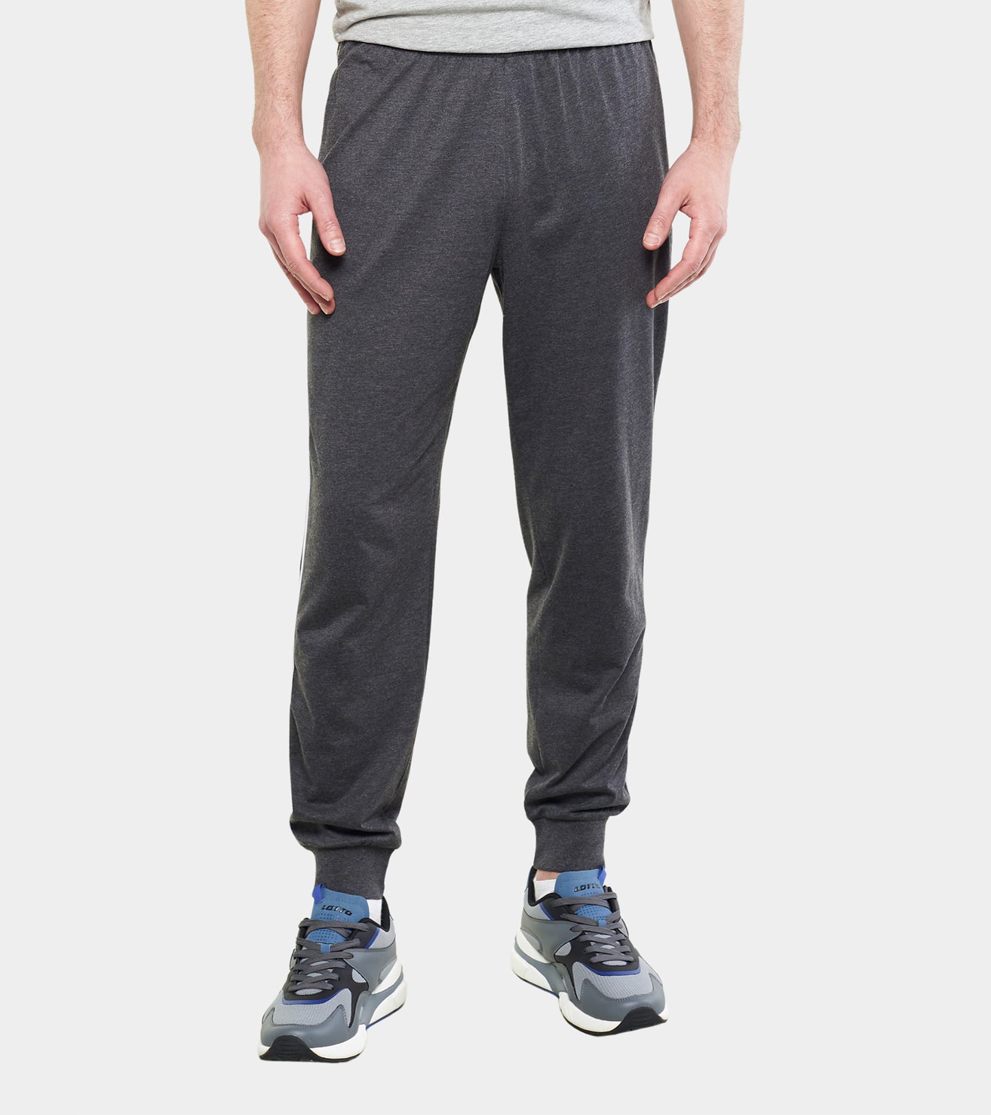 Чоловічі спортивні штани Lotto MSC PANT CUFF II MEL