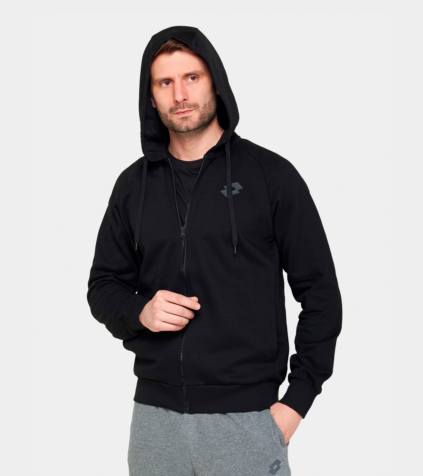 Чоловіче худі Lotto MSC SWEAT FZ HD III