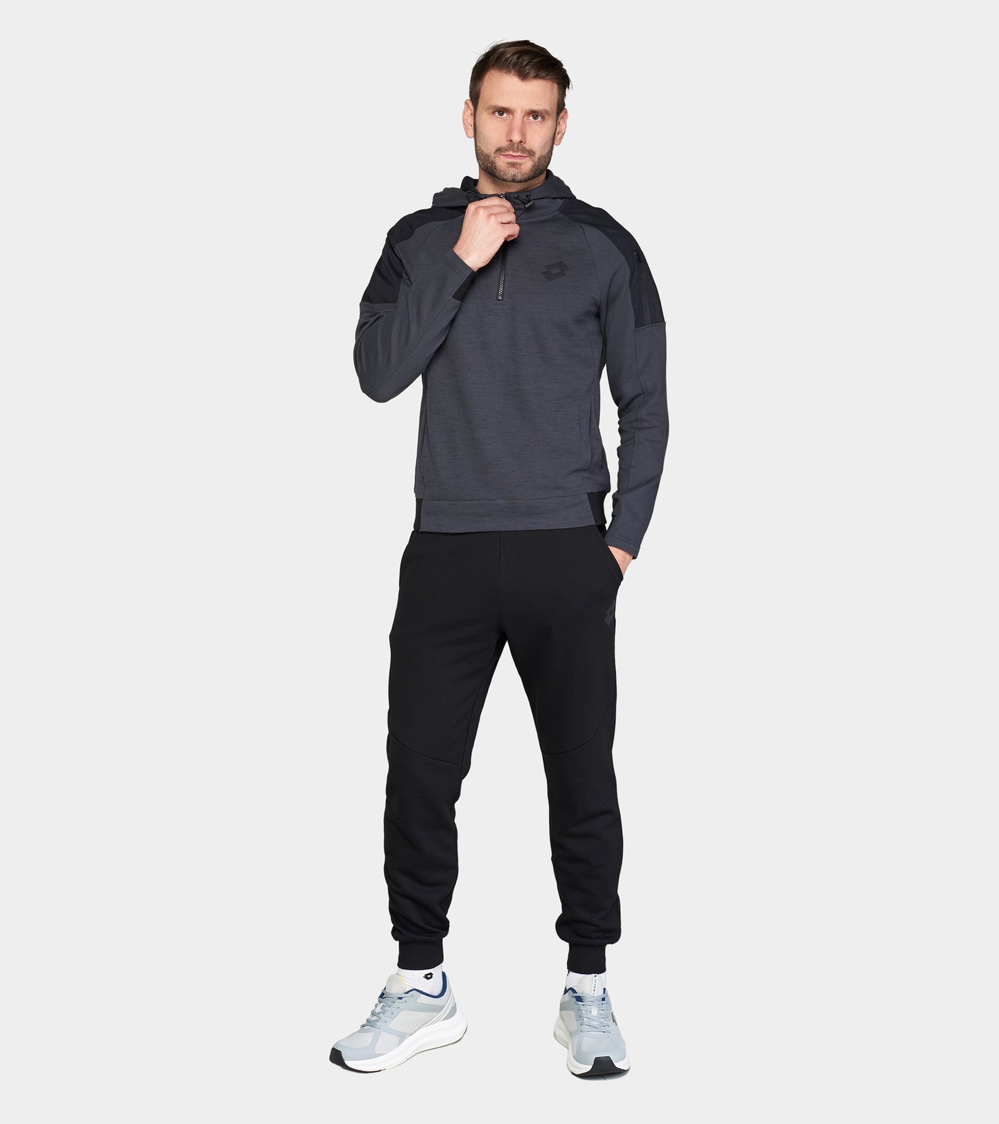Чоловіче худі Lotto TRAINING SWEAT HZ HD