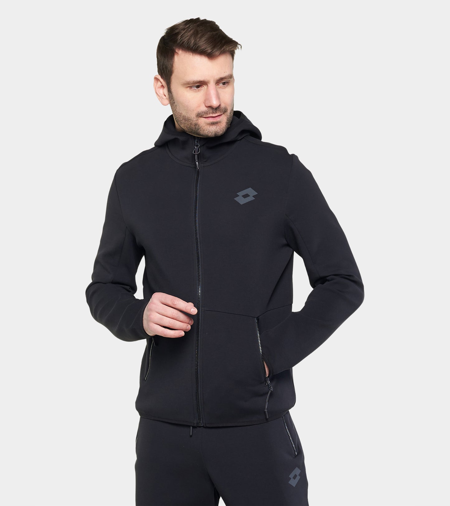 Чоловіче худі Lotto WORKOUT SWEAT FZ HD