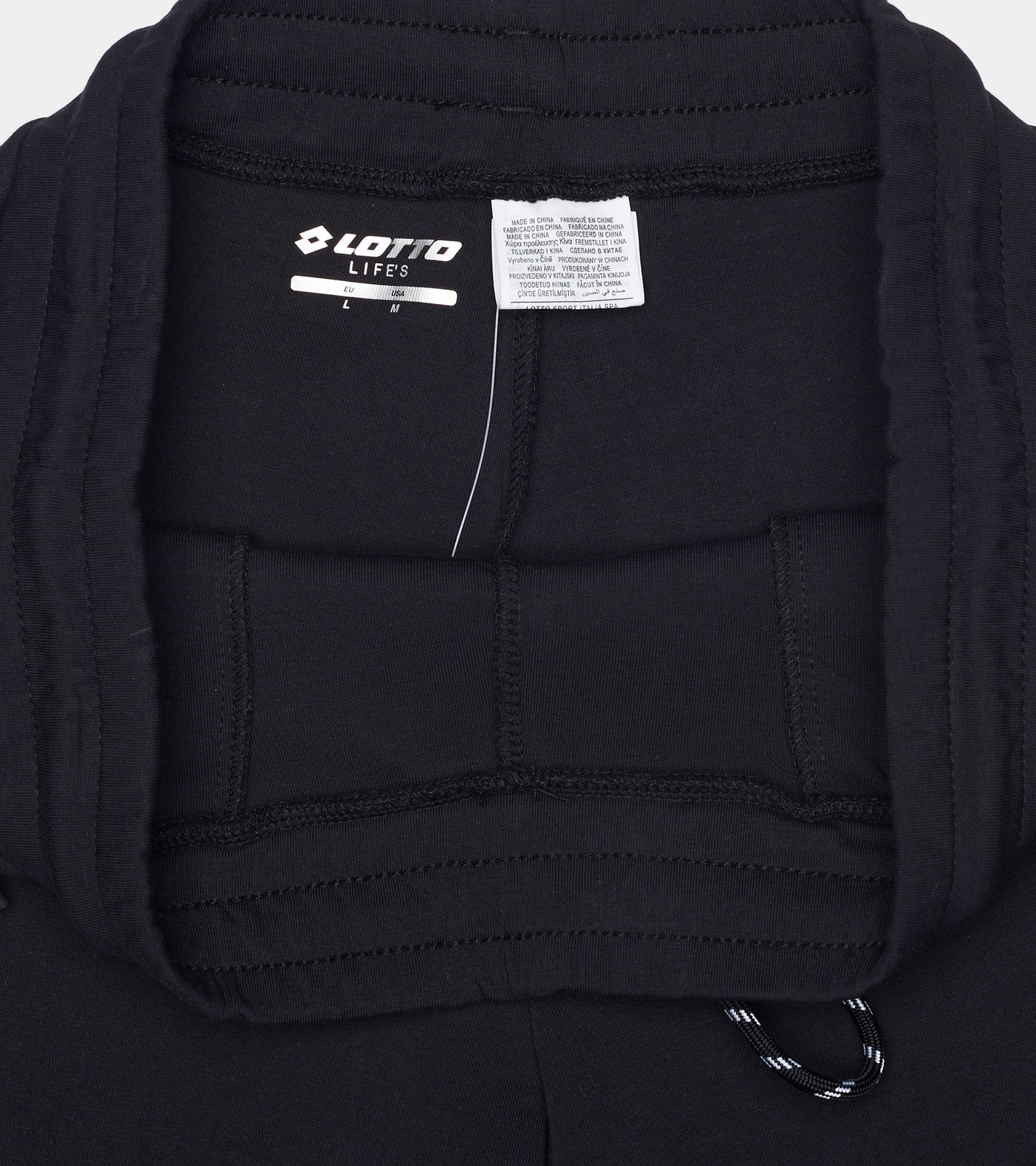 Чоловічі спортивні штани Lotto WORKOUT PANT ZIP