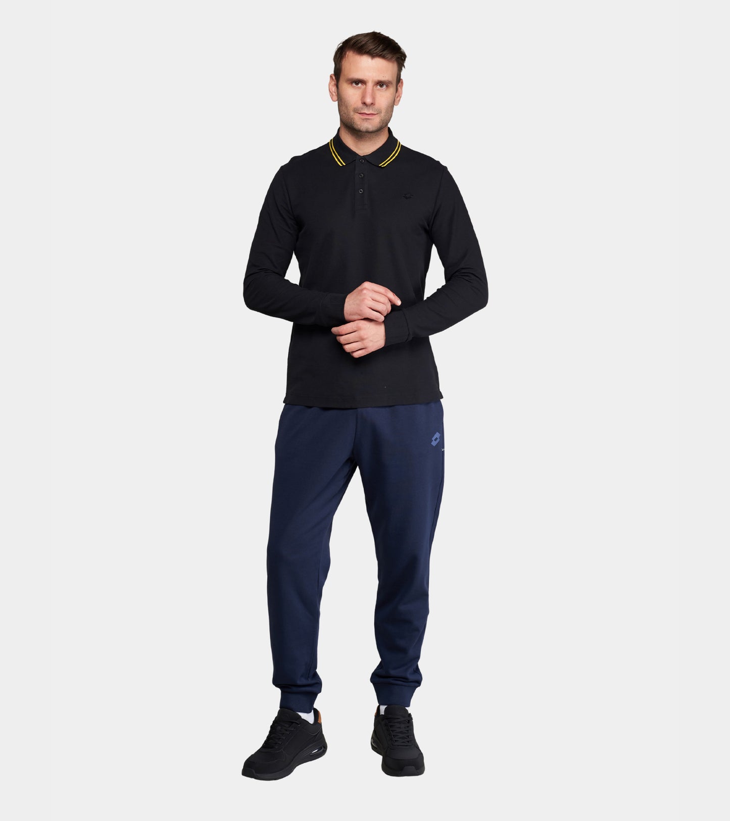 Чоловіче поло з довгим рукавом Lotto POLO CLASSICA I LS