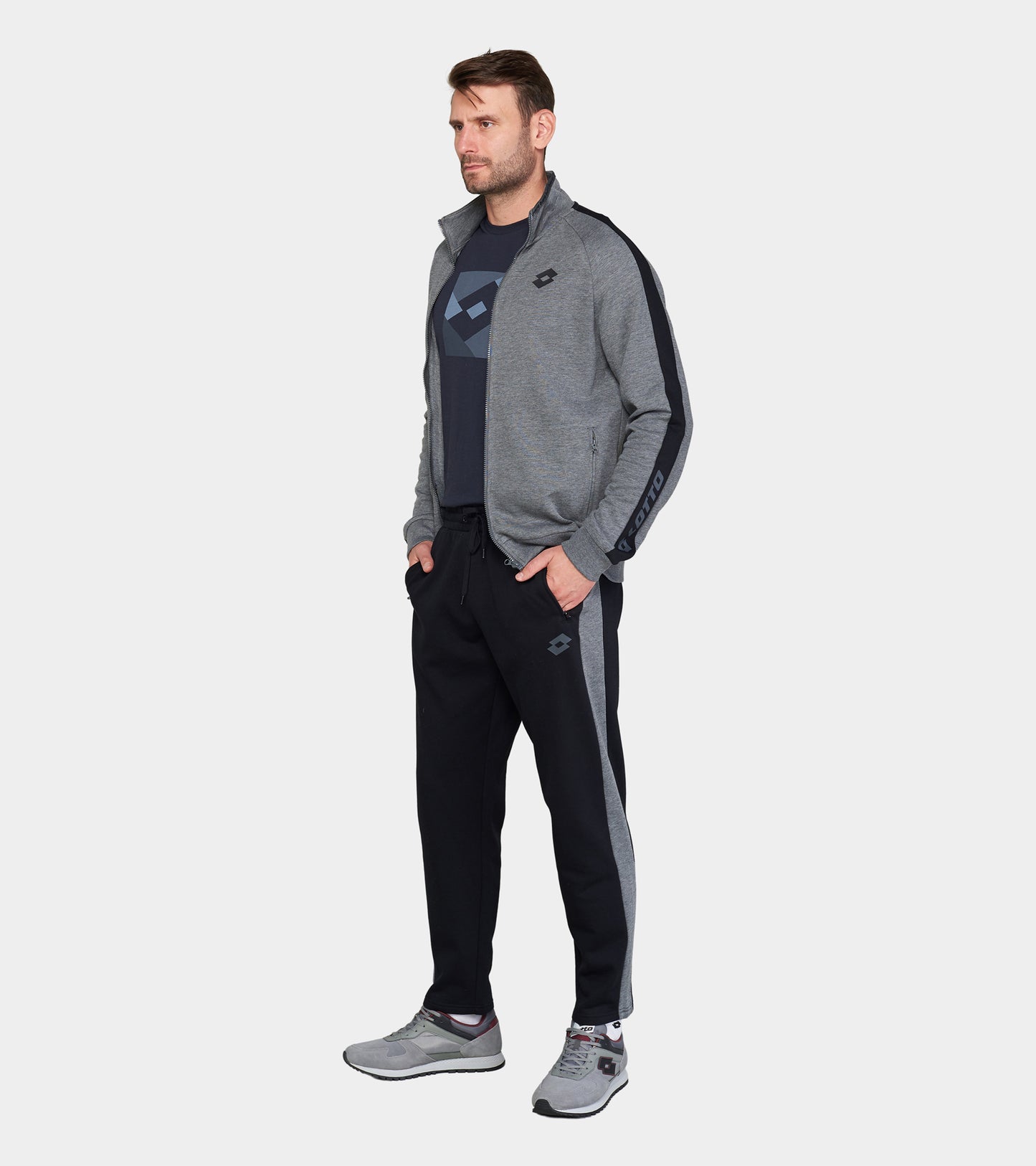 Чоловічий спортивний костюм Lotto SUIT MORE VIII MEL