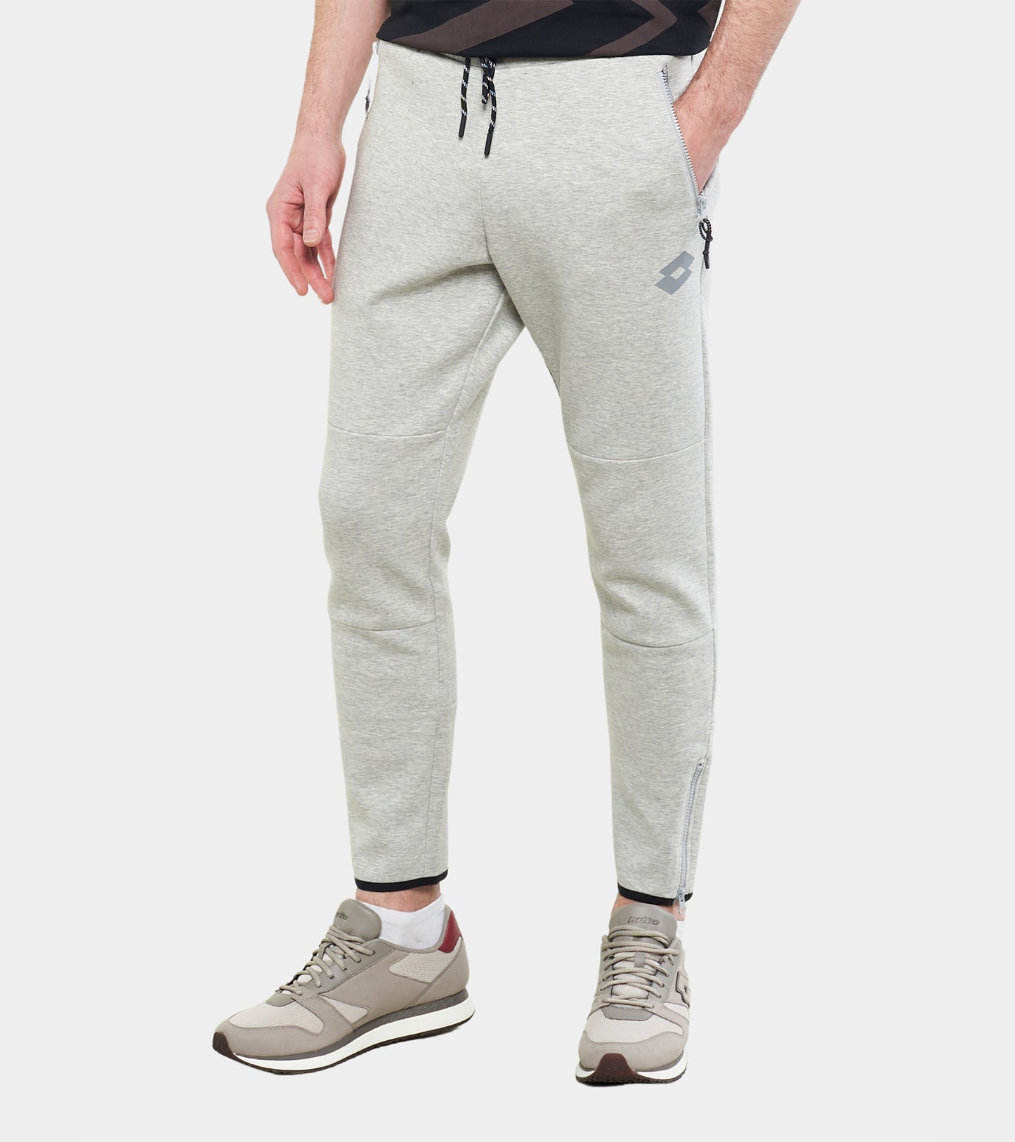 Чоловічі спортивні штани Lotto WORKOUT PANT ZIP MEL
