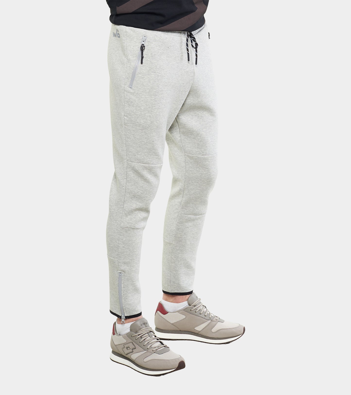 Чоловічі спортивні штани Lotto WORKOUT PANT ZIP MEL