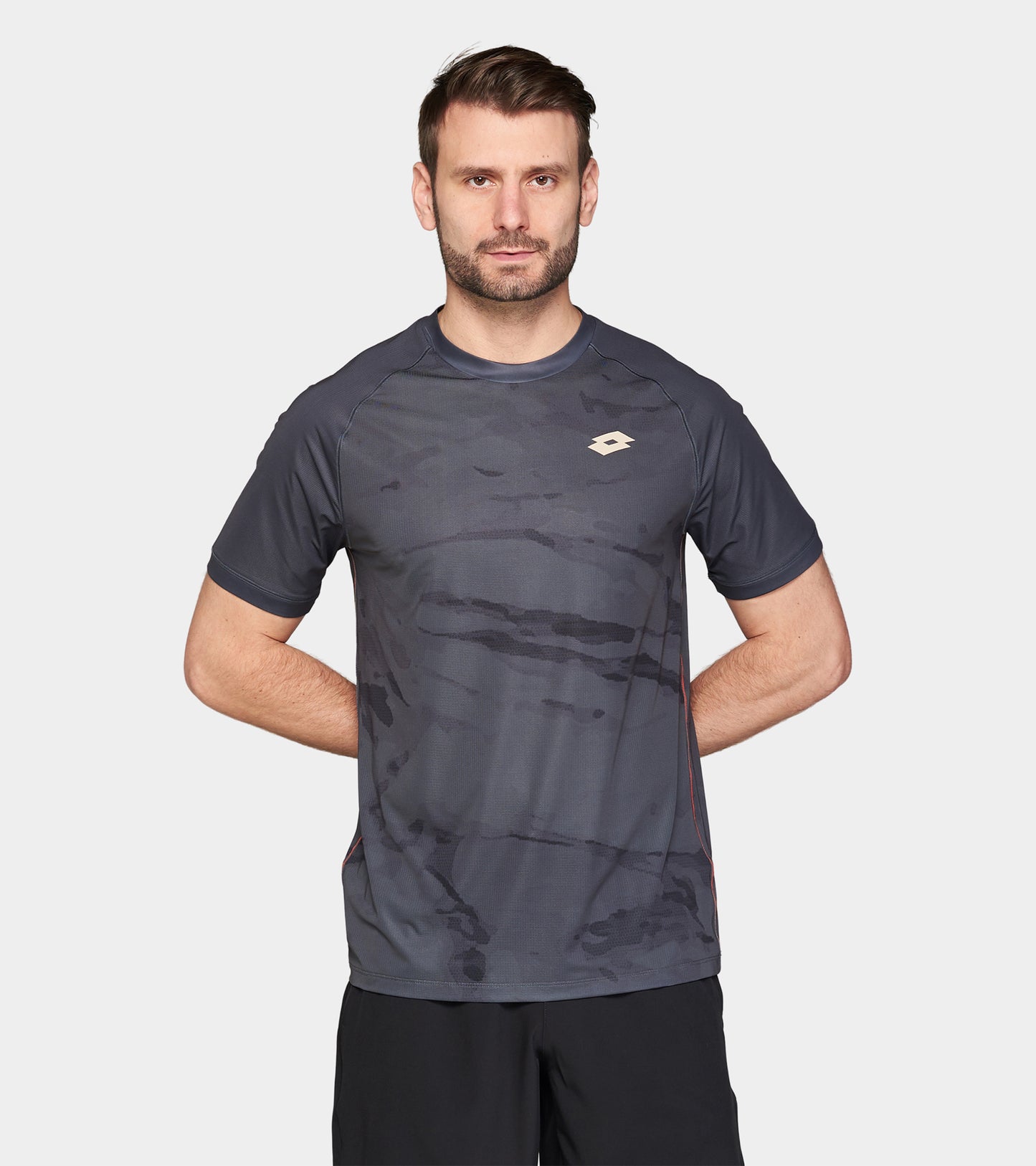 Чоловіча футболка для тенісу Lotto TECH II - D1 TEE