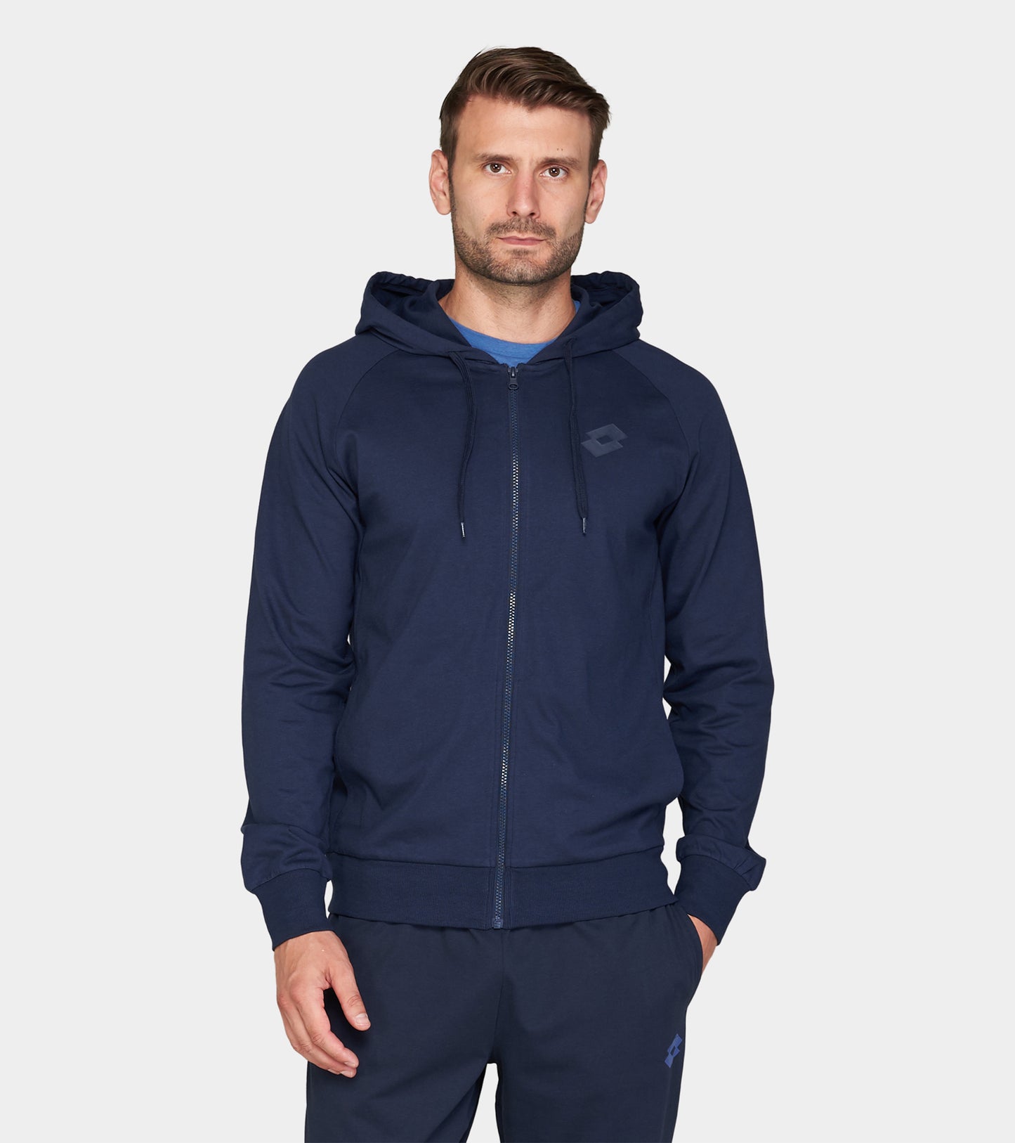 Чоловіче худі Lotto MSC SWEAT FZ HD III