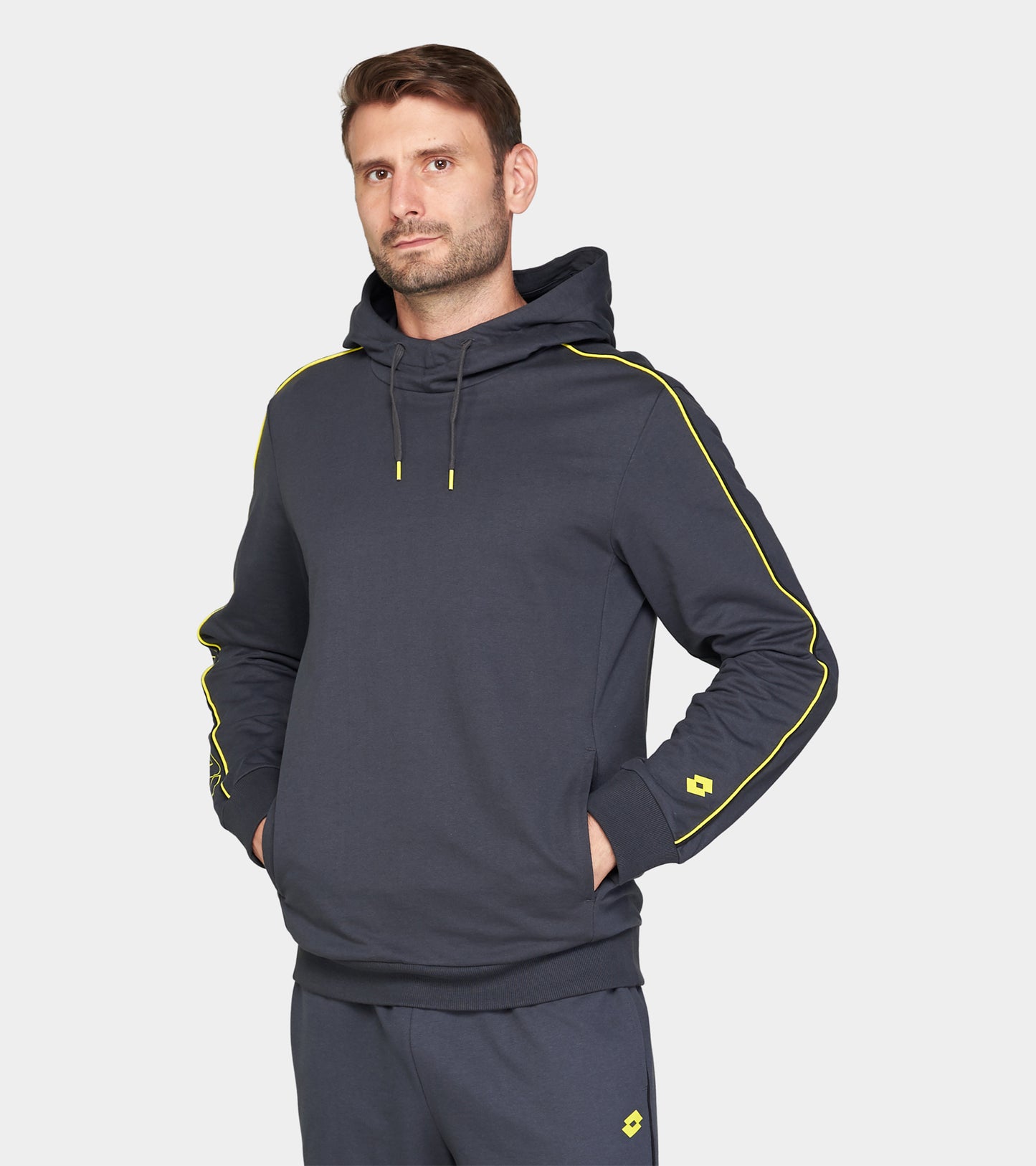 Чоловіче худі Lotto LOGO TRE SWEAT HD