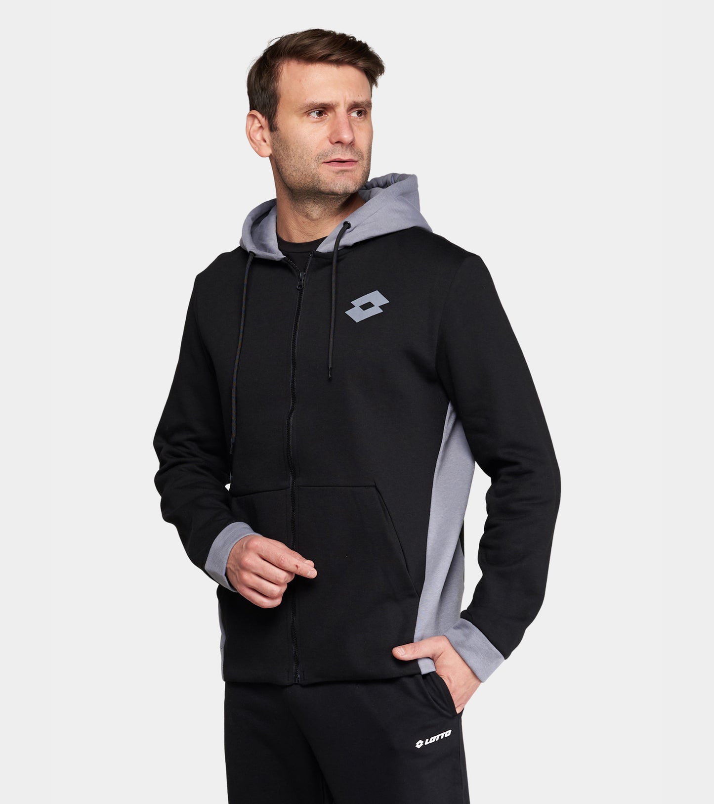 Чоловіче худі Lotto TRAINING PURE SWEAT FZ HD 2
