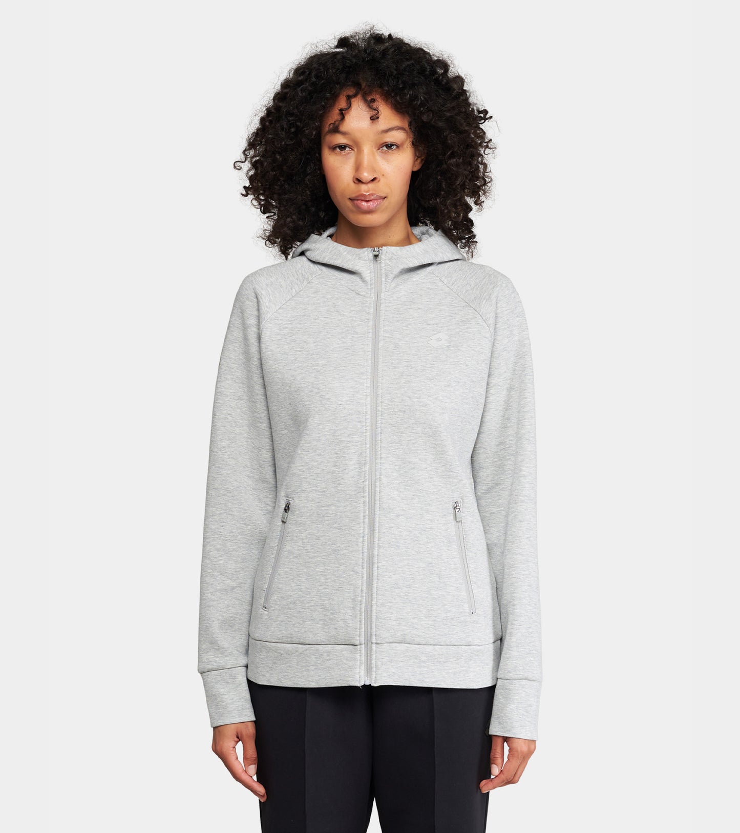 Жіноче худі Lotto TRAINING W II SWEAT FZ HD MEL