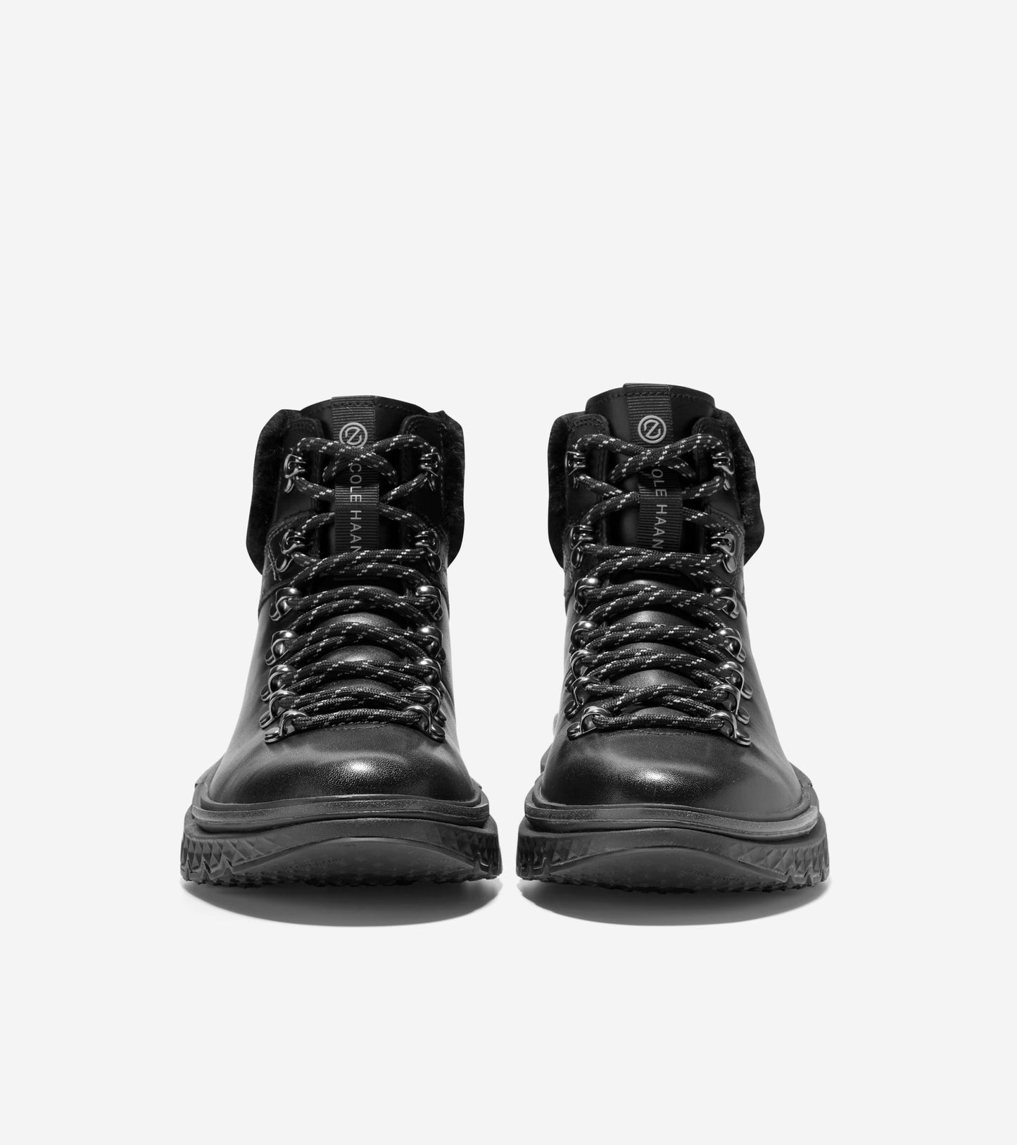 W28155:BLACK LEATHER/BLACK WP