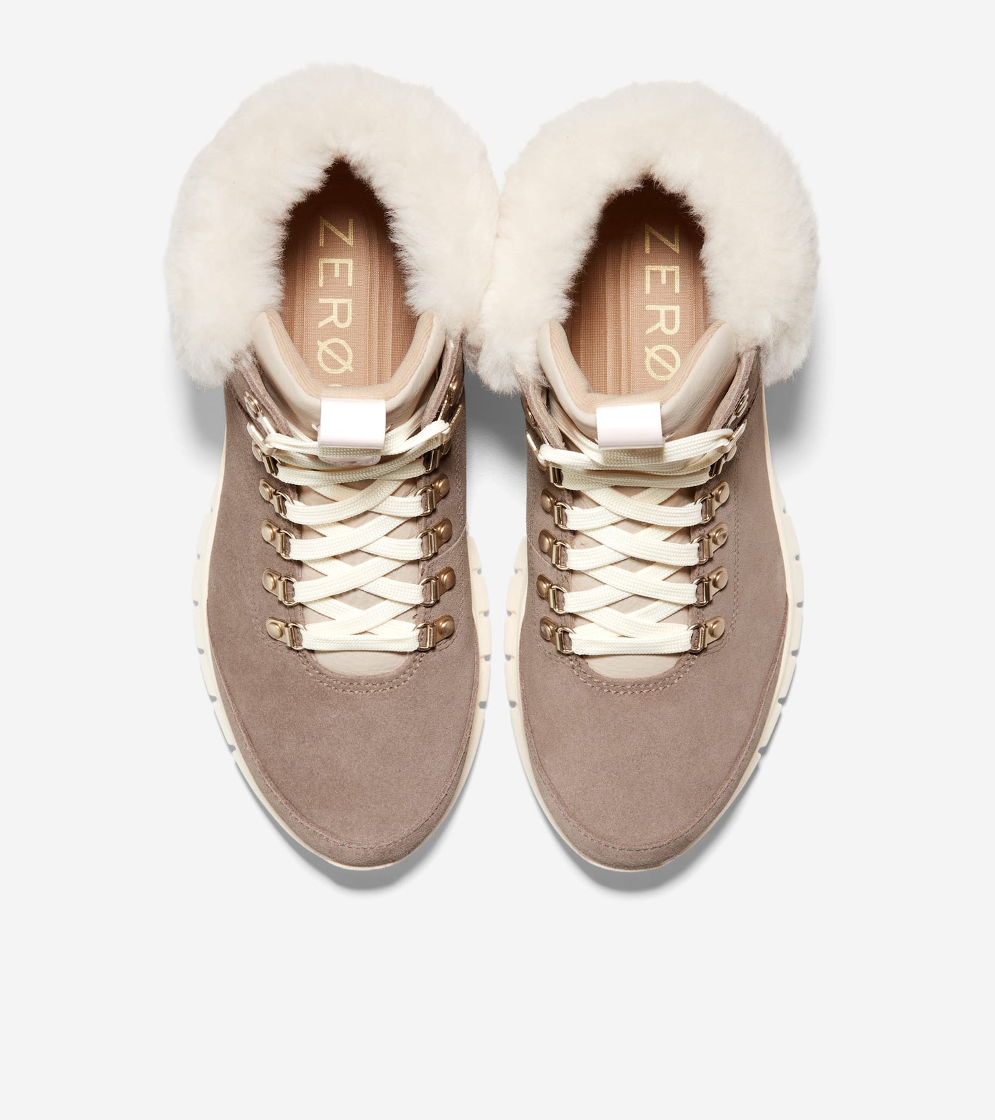 W29502:CH IRISH COFFEE/NATURAL SHEARLING/IVORY WP