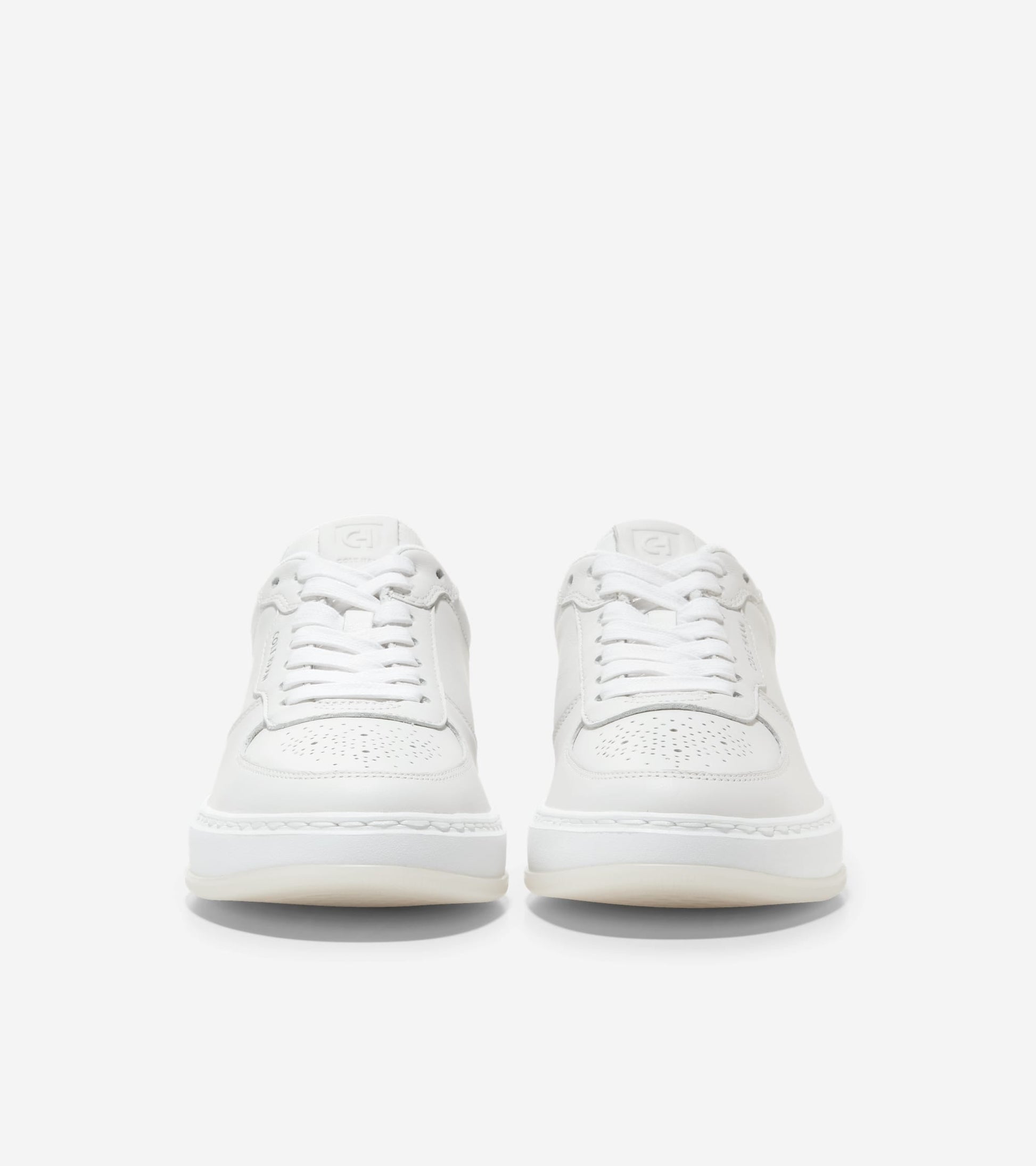 W26609:WHITE LEATHER/ IVORY