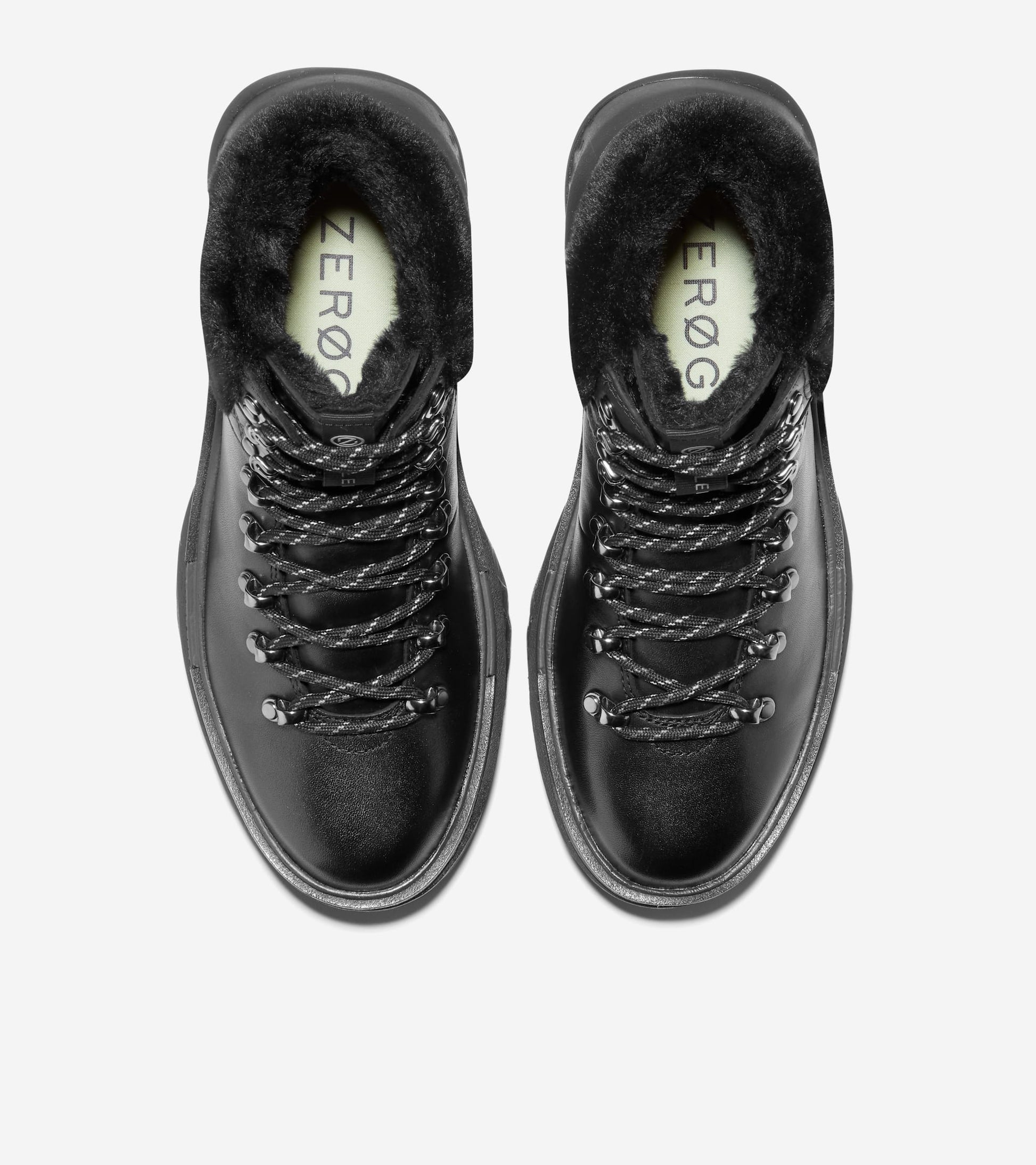 W28155:BLACK LEATHER/BLACK WP