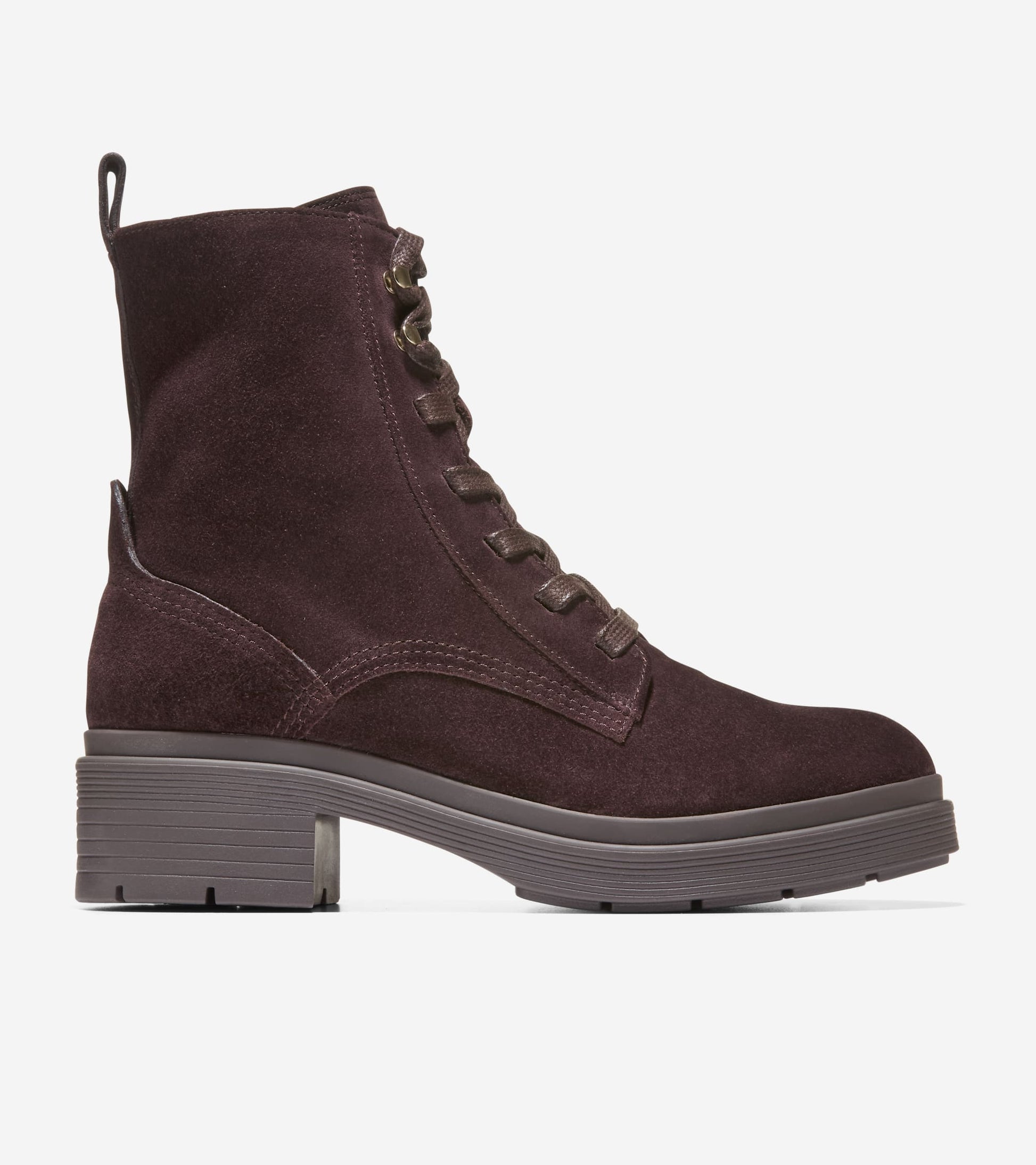 W33569:CH DK CHOCOLATE SUEDE WP