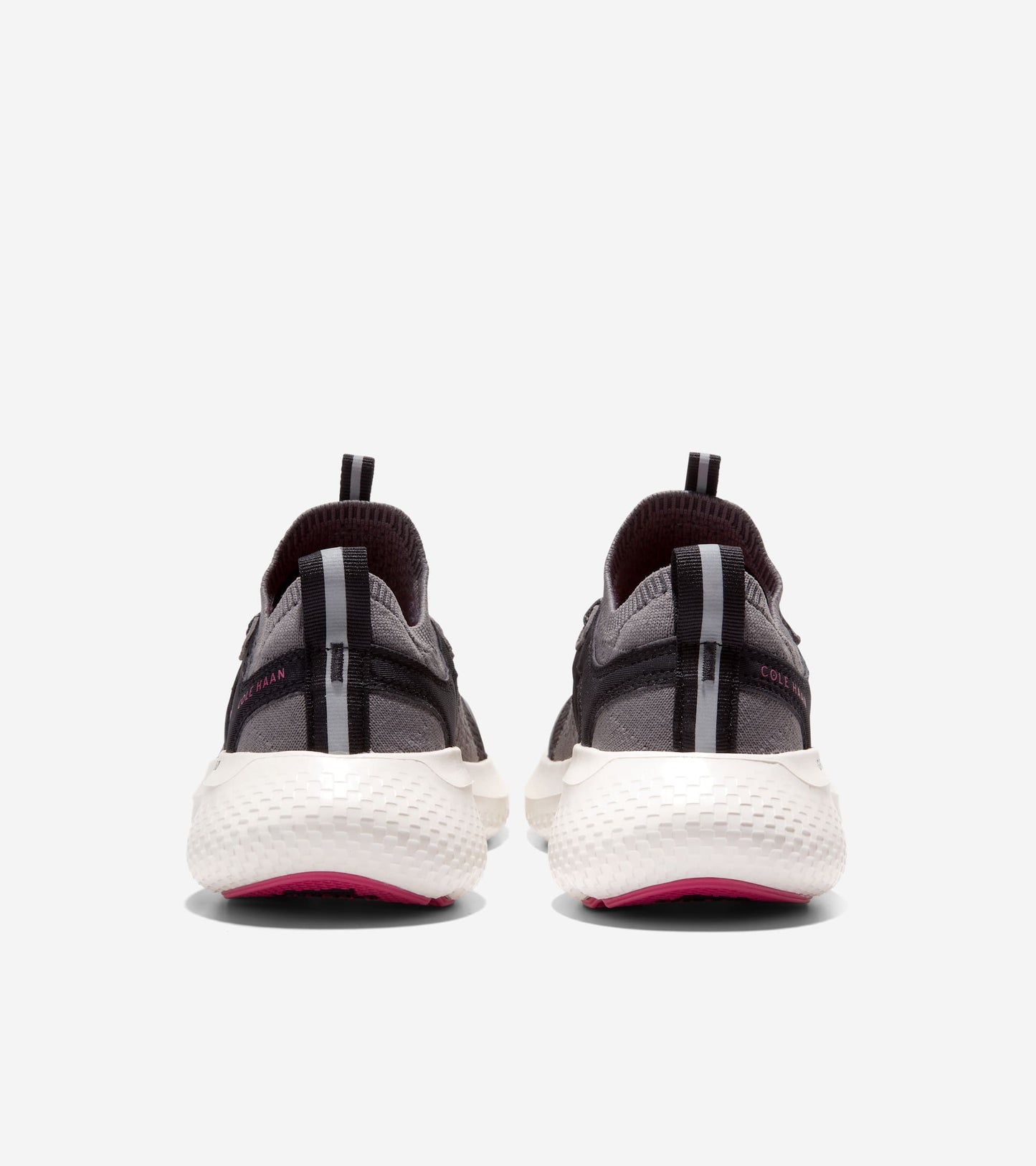 W26035:GRAY/PINK PEACOCK/BLACK/IVORY