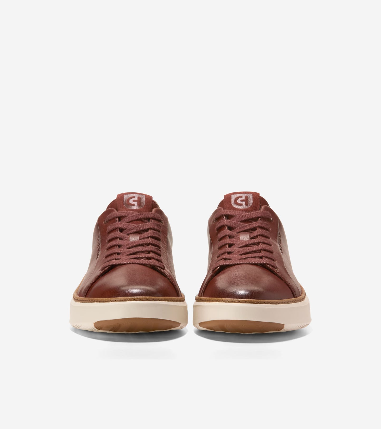 C41229:DK BRICK / NEW CARAMEL / IVORY