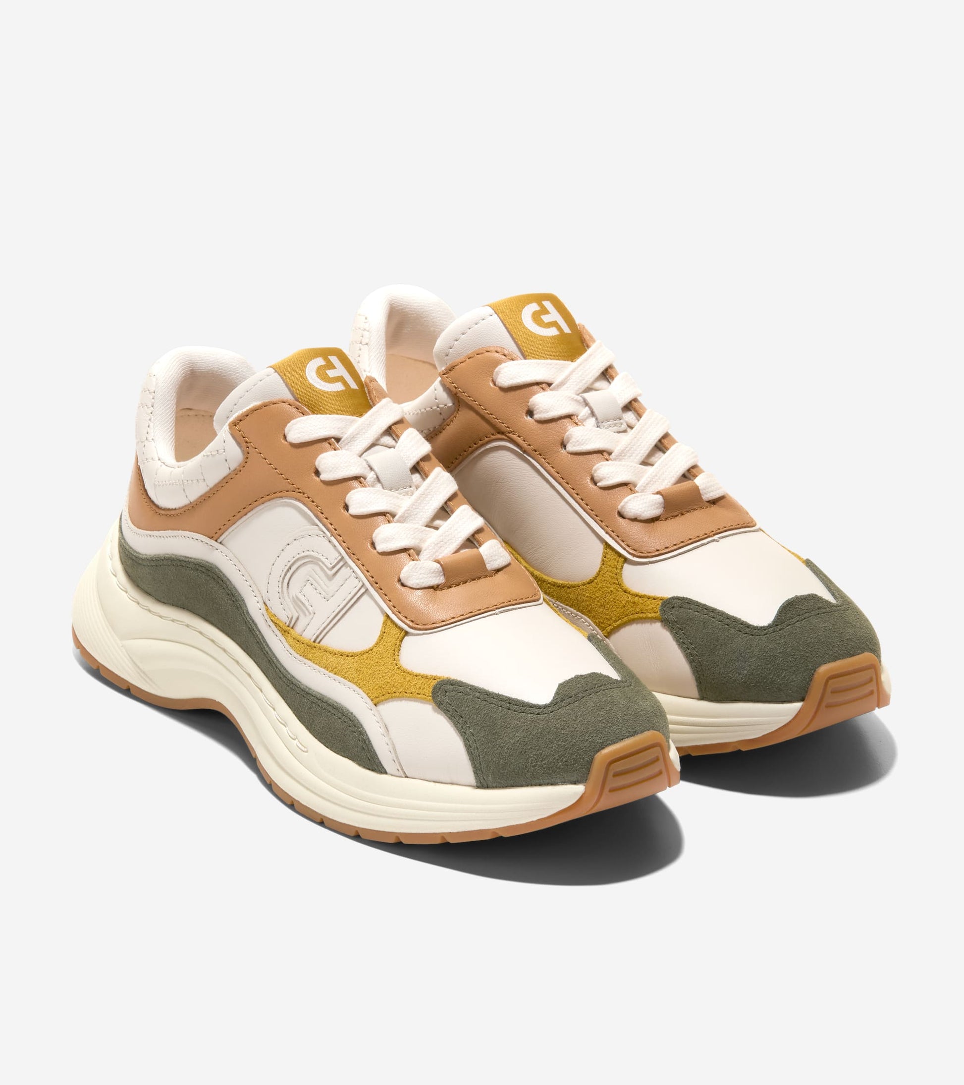 W33837:IVORY/HONEY/BISCUIT LTR/CH OLIVE NIGHT SDE