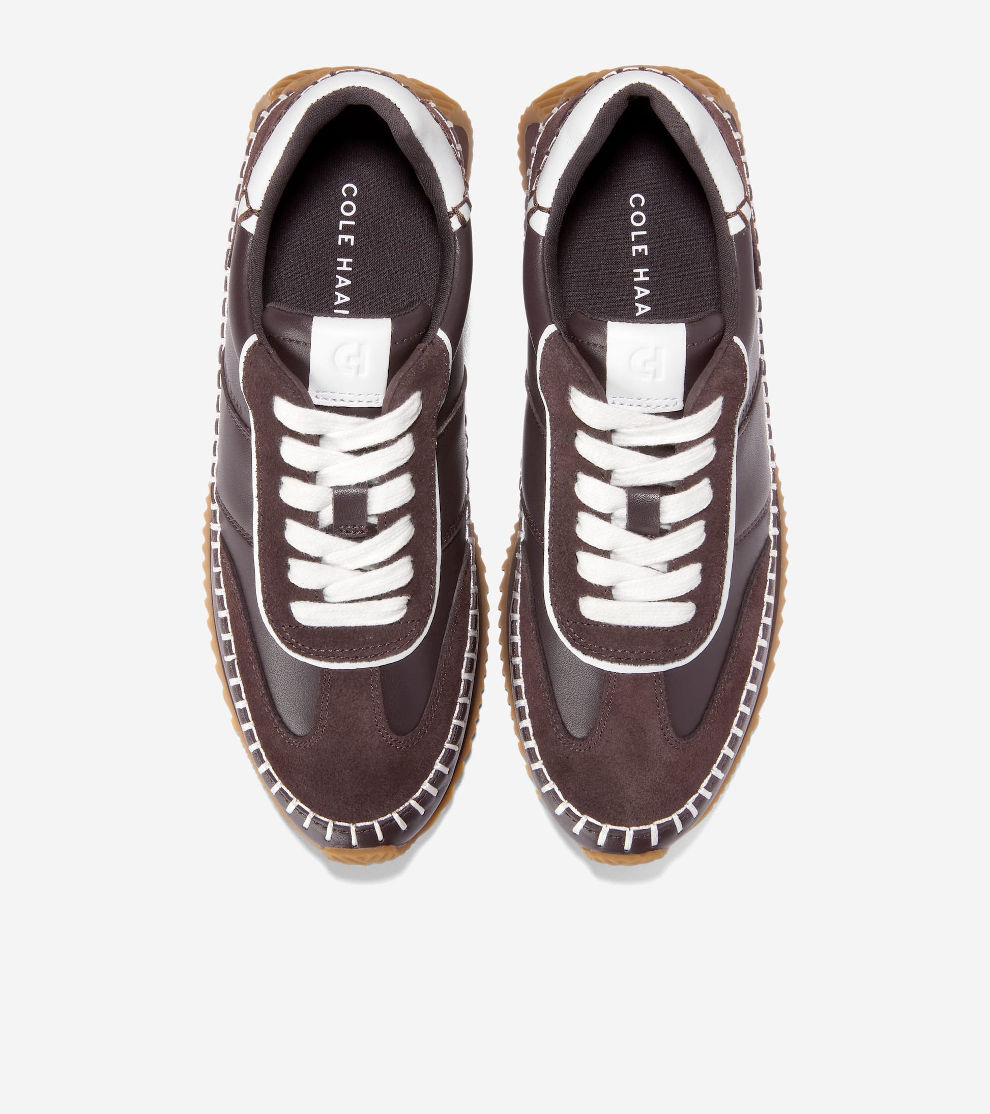 W34231:CH DK CHOCOLATE/WHITE LTR