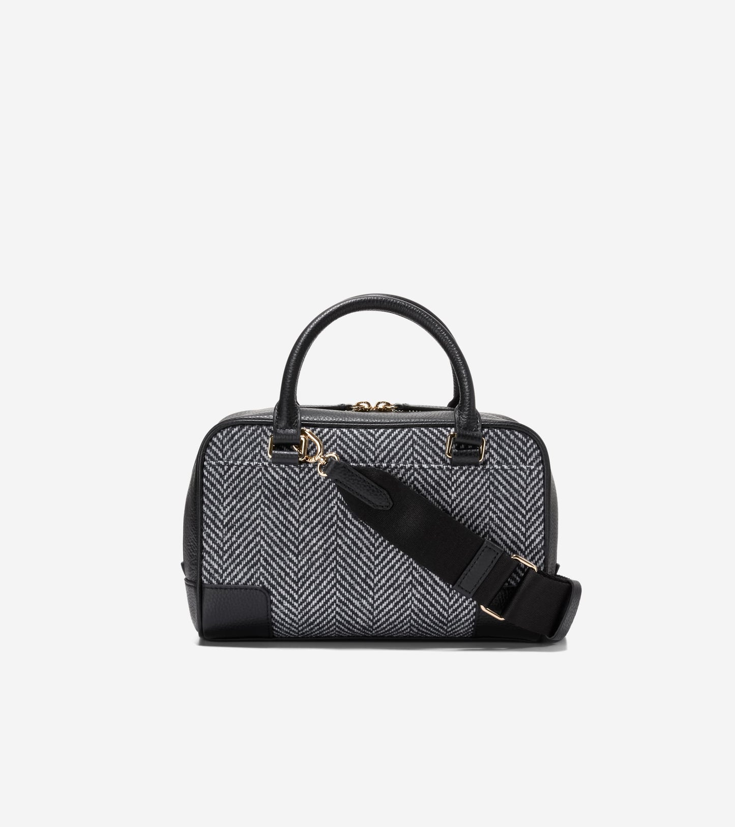 U07764:HERRINGBONE TWEED/ BLACK:0000