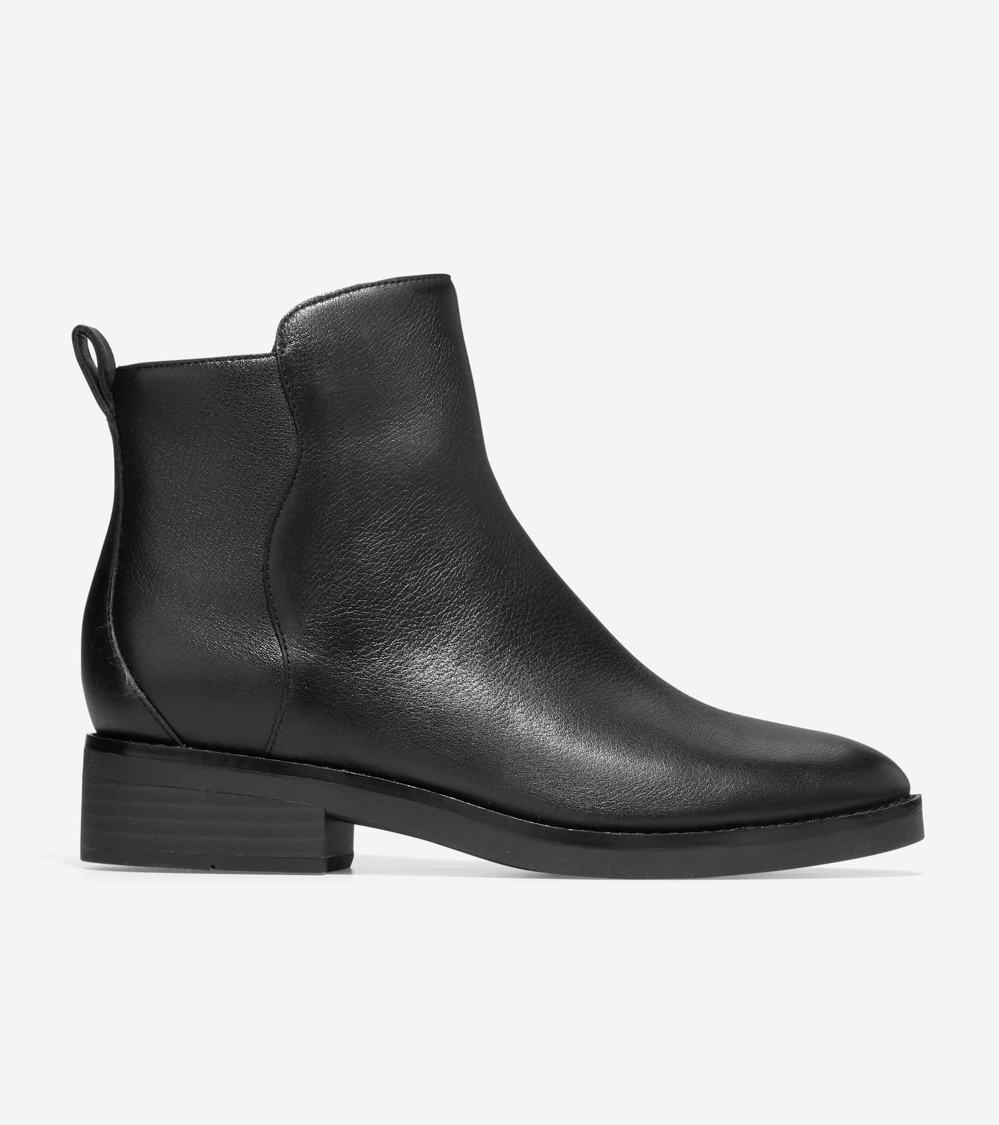 W26413:WP BLACK LEATHER W/ BLACK OUTSOLE