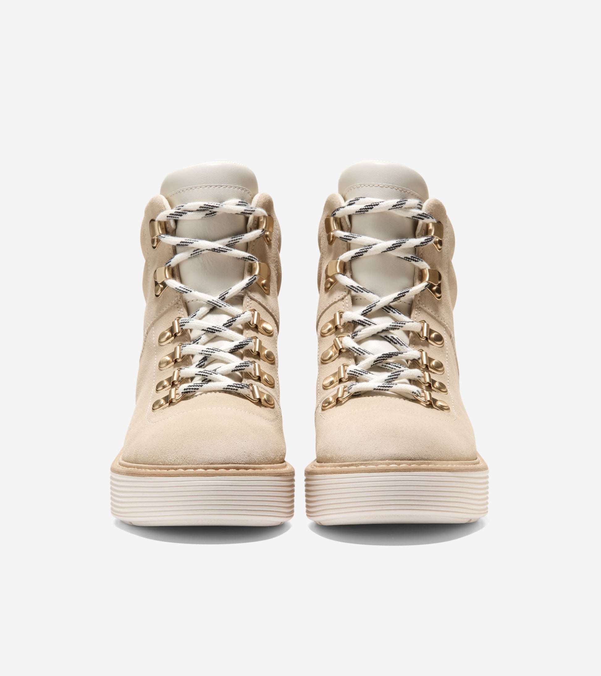 W36252:IVORY WP LTHR/CH OAT WP SUEDE