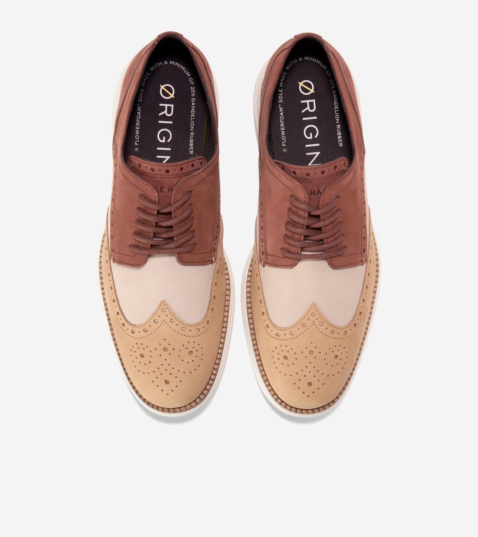 C42271:CH DK CUOIO NUBUCK / CH FARRO / IVORY