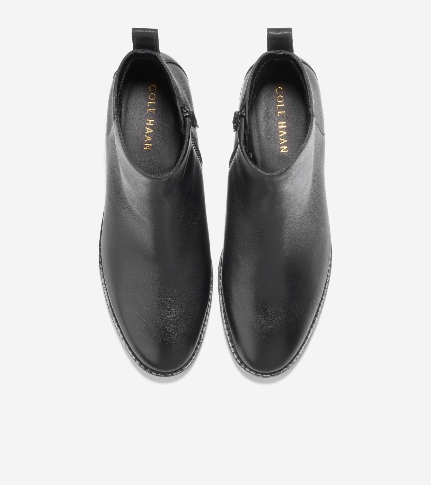 W26413:WP BLACK LEATHER W/ BLACK OUTSOLE