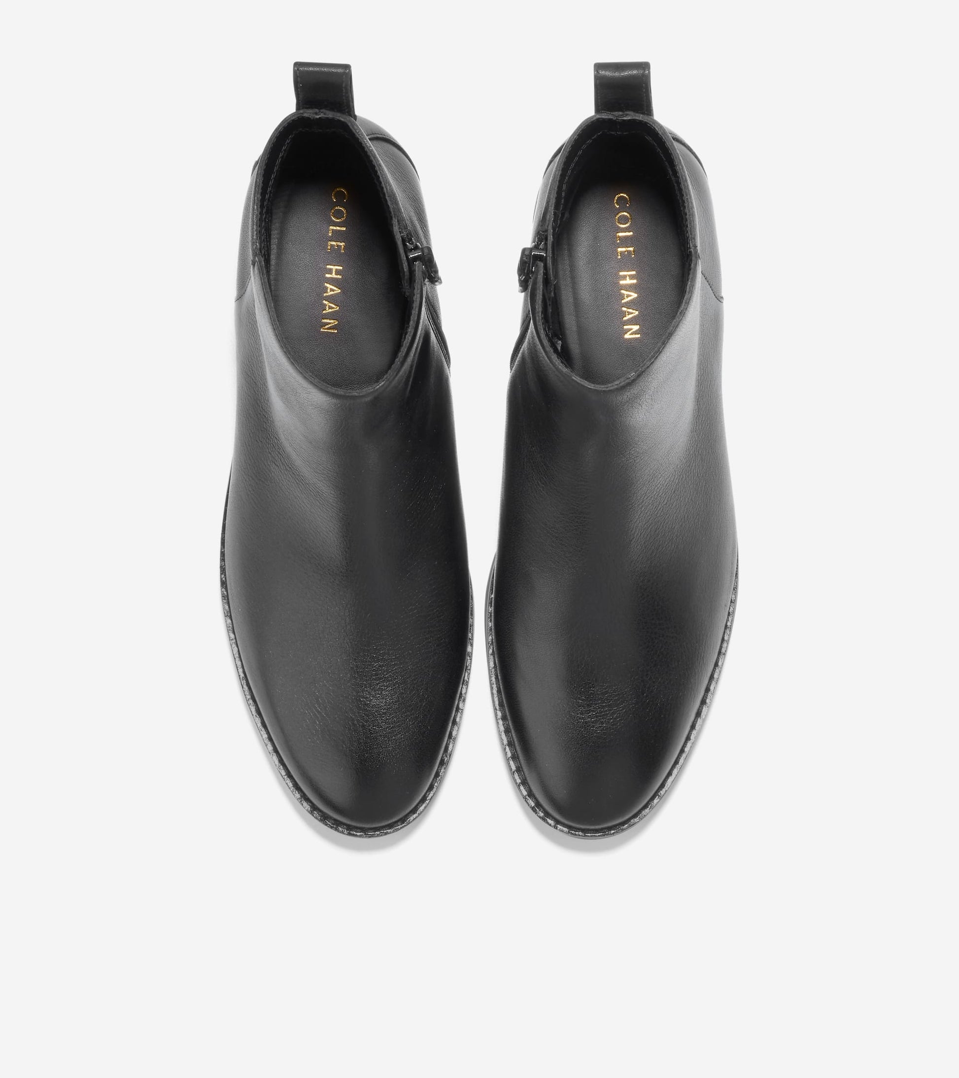 W26413:WP BLACK LEATHER W/ BLACK OUTSOLE